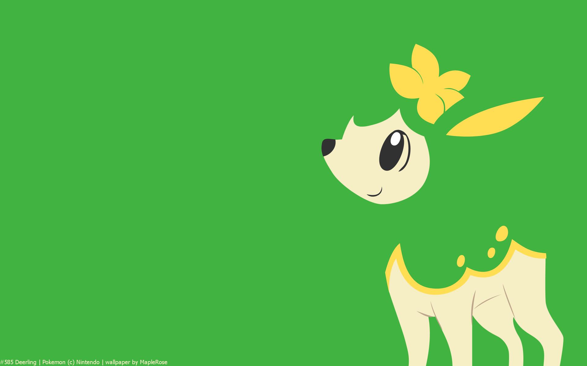 1920x1200 Deerling. PokéWalls