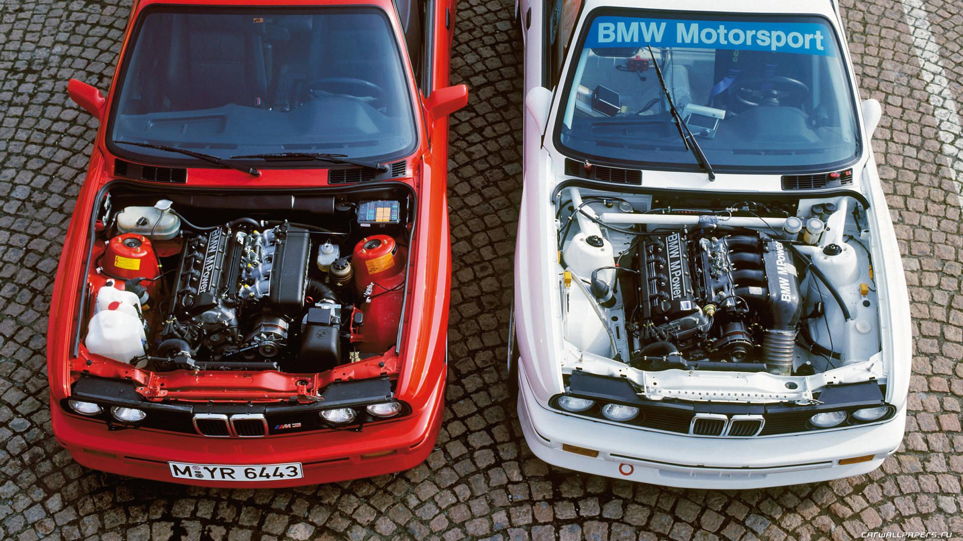 1920x1080 Download Two Bmw M Car Parked Wallpaper