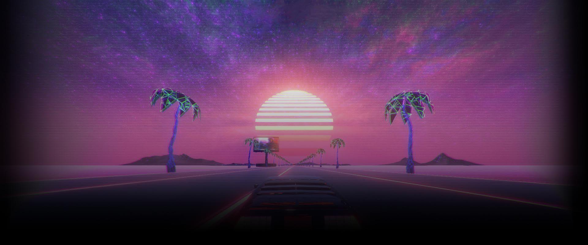 1920x800 Steam Community - Guide - The Most Vaporwave Aesthetic Background