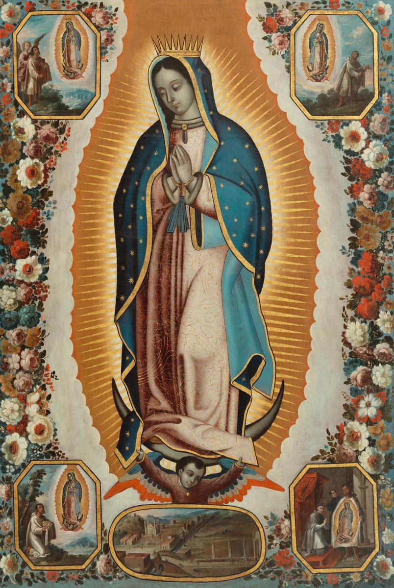 804x1200 Virgin of Guadalupe (Virgen de Guadalupe), circa 1720 by Antonio de Torres Print Custom Prints Prints and Framing From the Los Angeles County Museum of Art