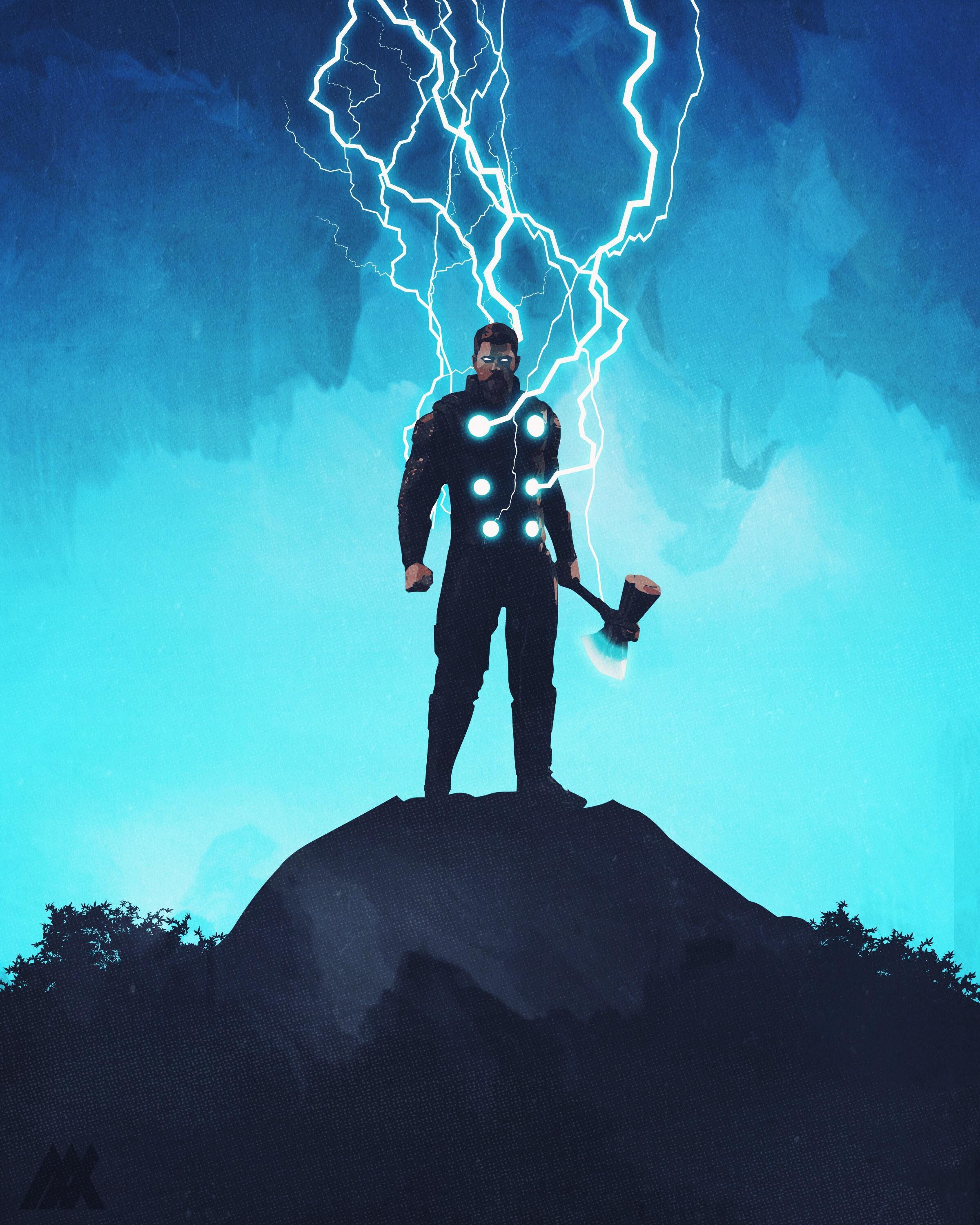 Thor Lightning 4K Wallpapers Top Free Thor Lightning 4K Backgrounds