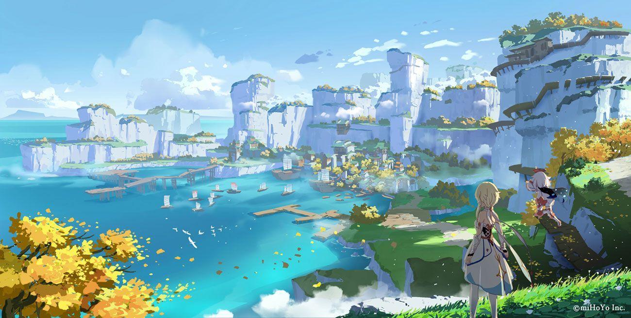 1300x655 Liyue Wallpaper