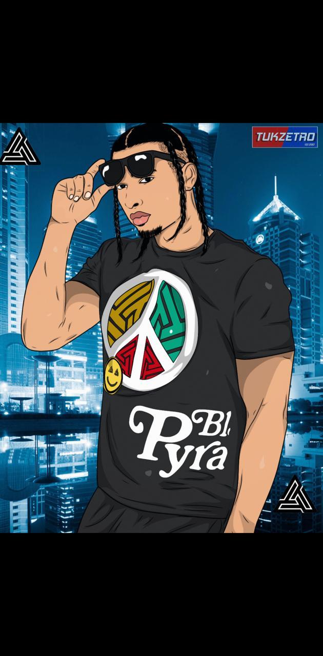 630x1280 Black pyramid wallpaper