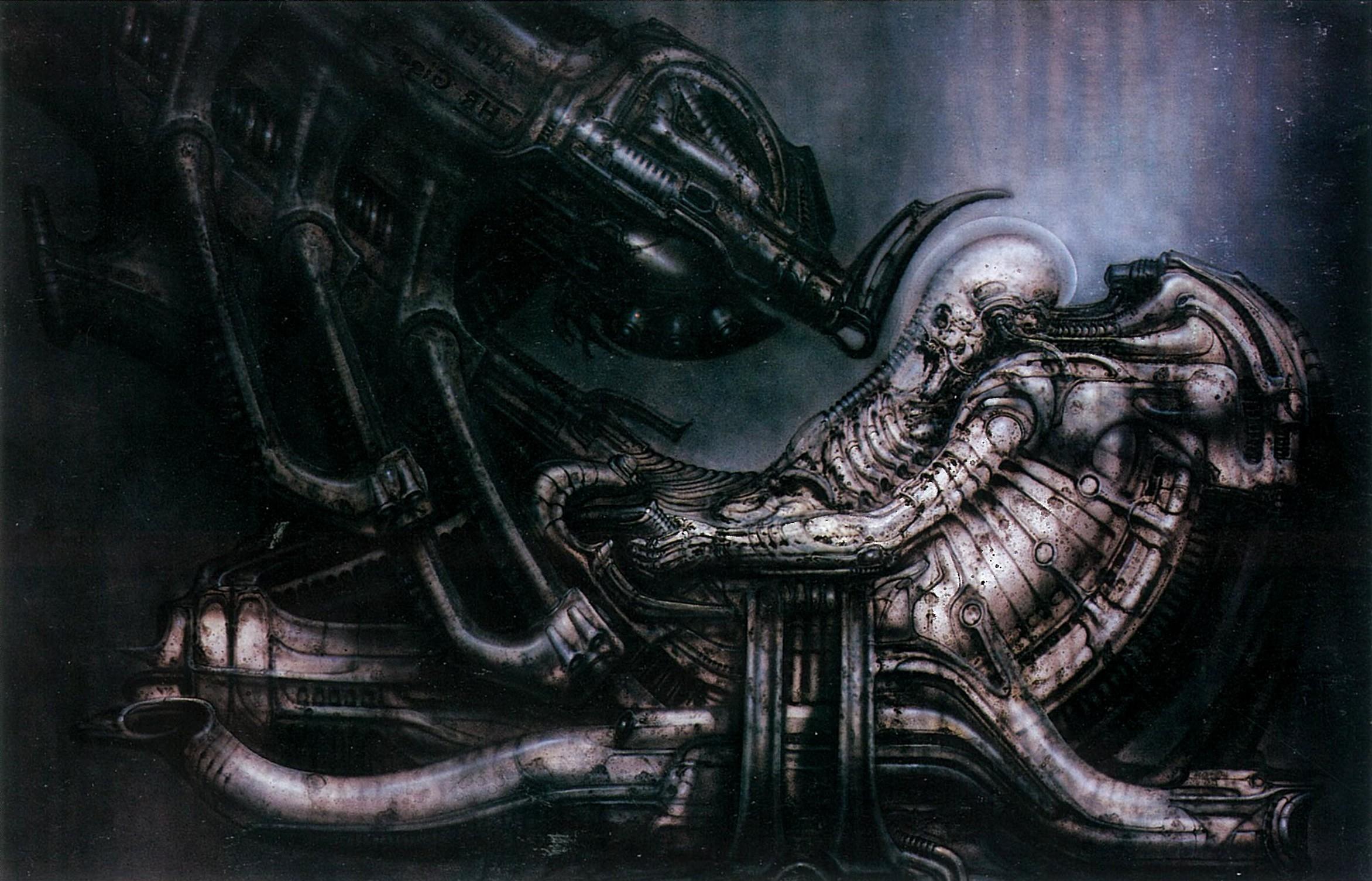 2344x1505 Giger Wallpaper