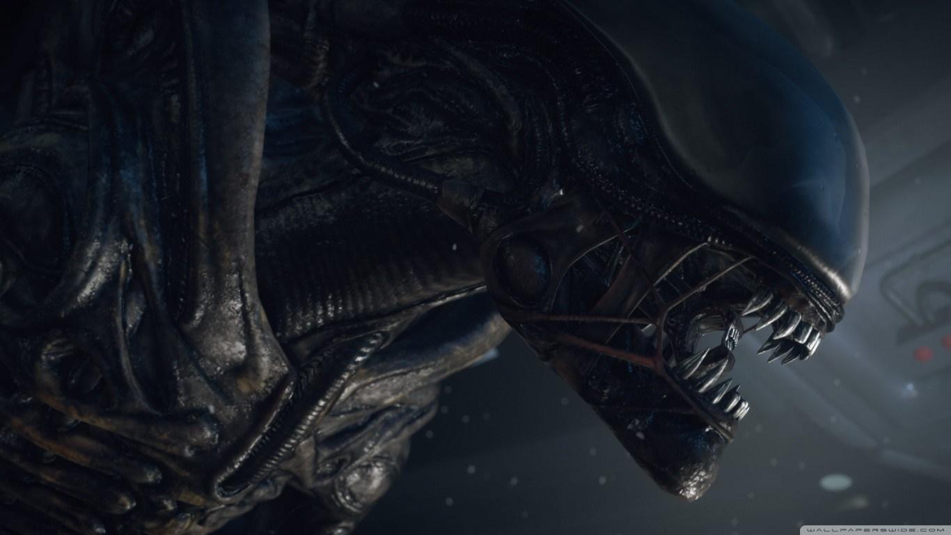 1366x768 Alien movie, H R Giger, ART, darkness, wing, screenshot, computer wallpaper, outer space, macro photography Gallery HD Wallpaper
