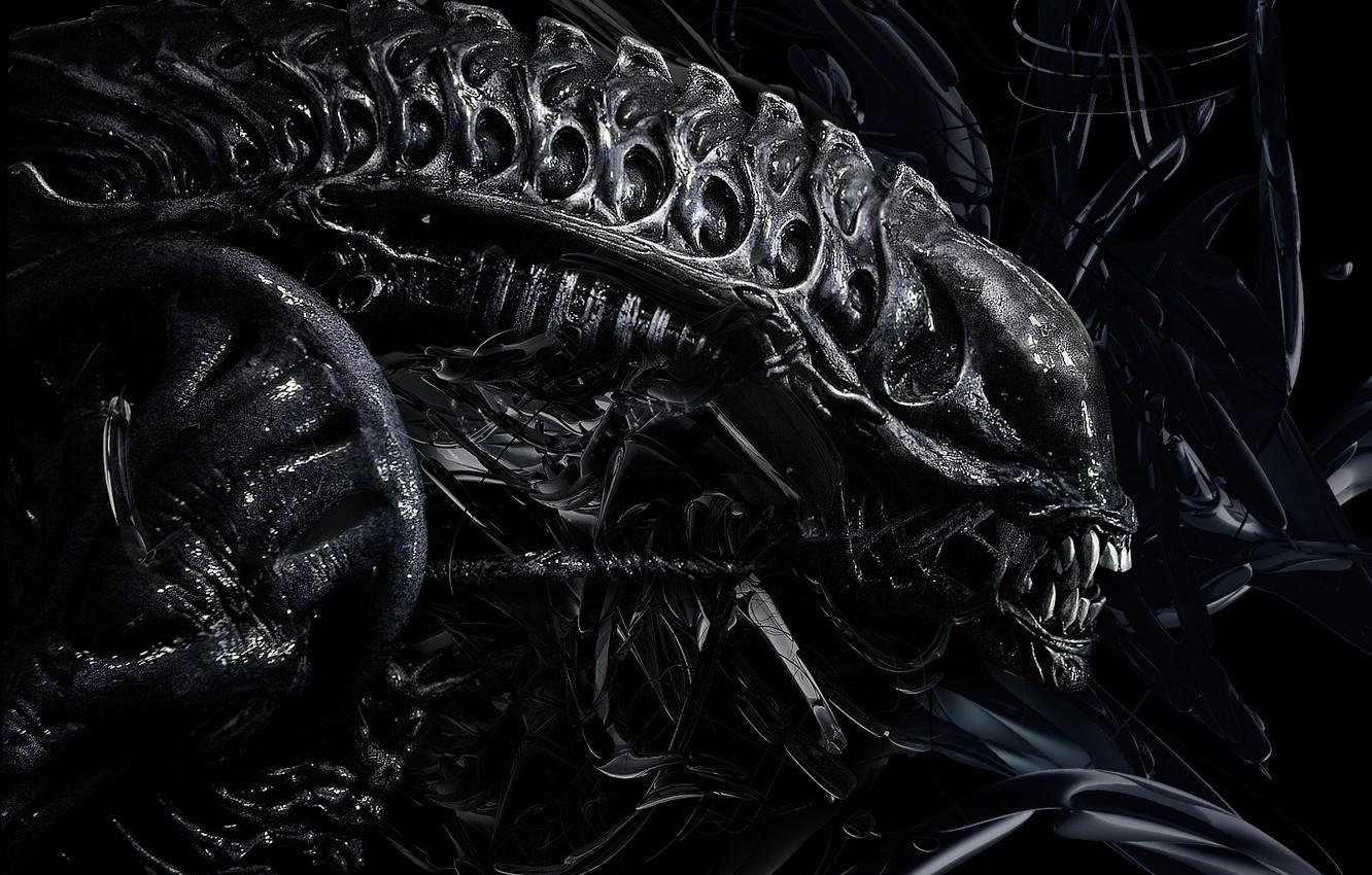 1332x850 Wallpaper teeth, stranger, Giger, Alien image for desktop, section фильмы