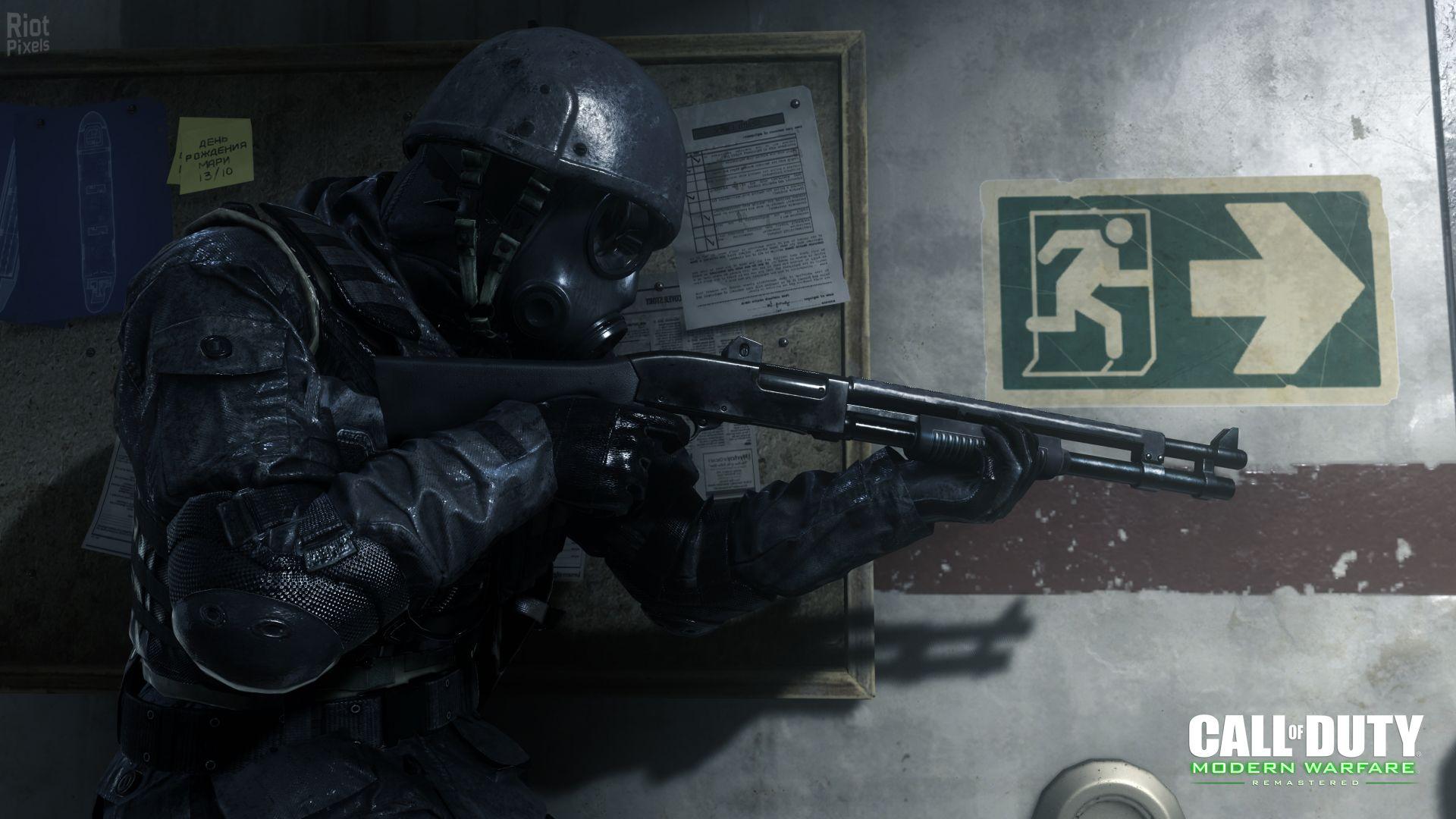 1920x1080 Wallpaper Call of Duty: Modern Warfare Remastered, shooter, PC, PS Xbox One, Games