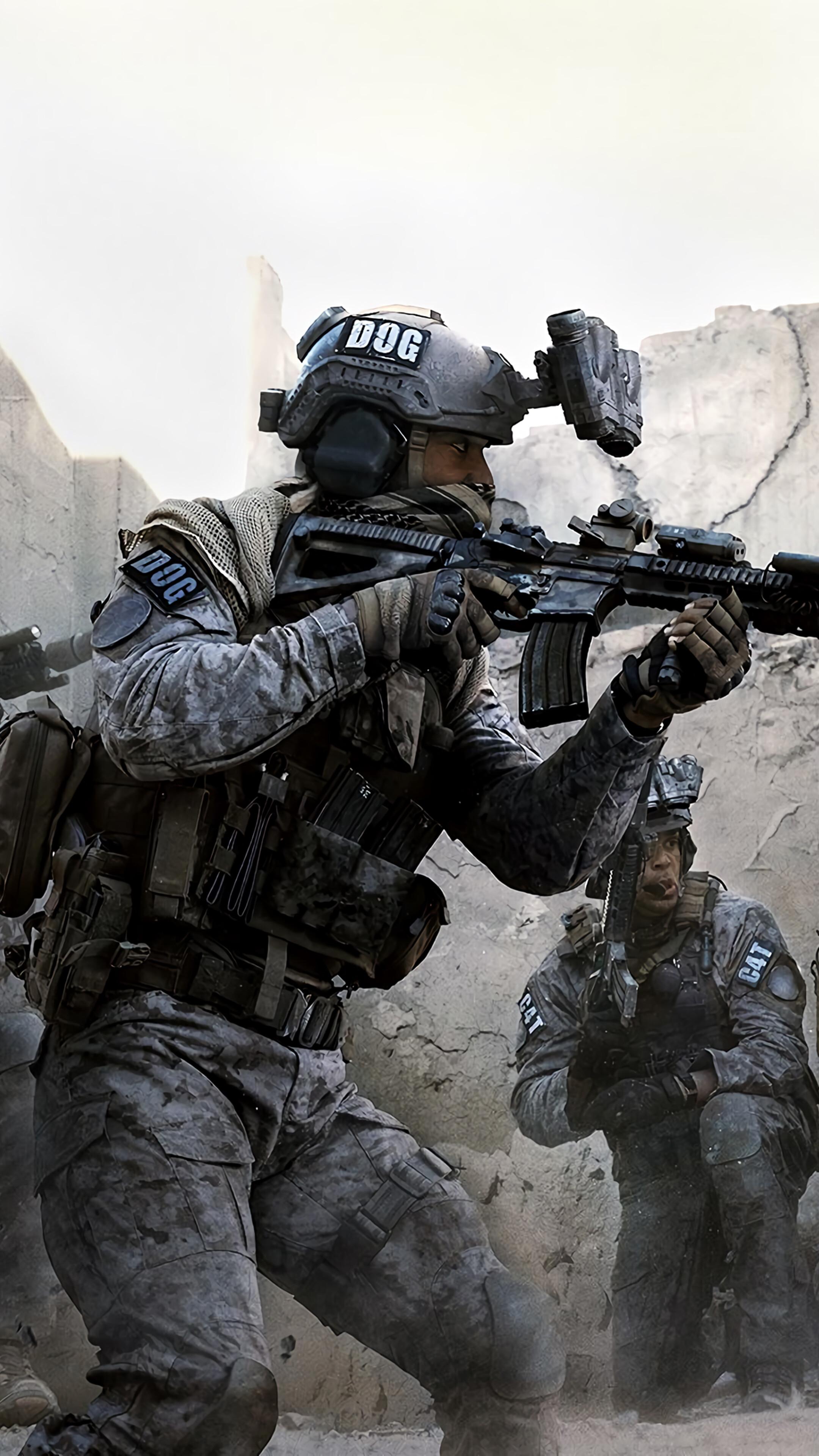 2160x3840 Call of Duty Modern Warfare, Soldiers, 4k Gallery HD Wallpaper