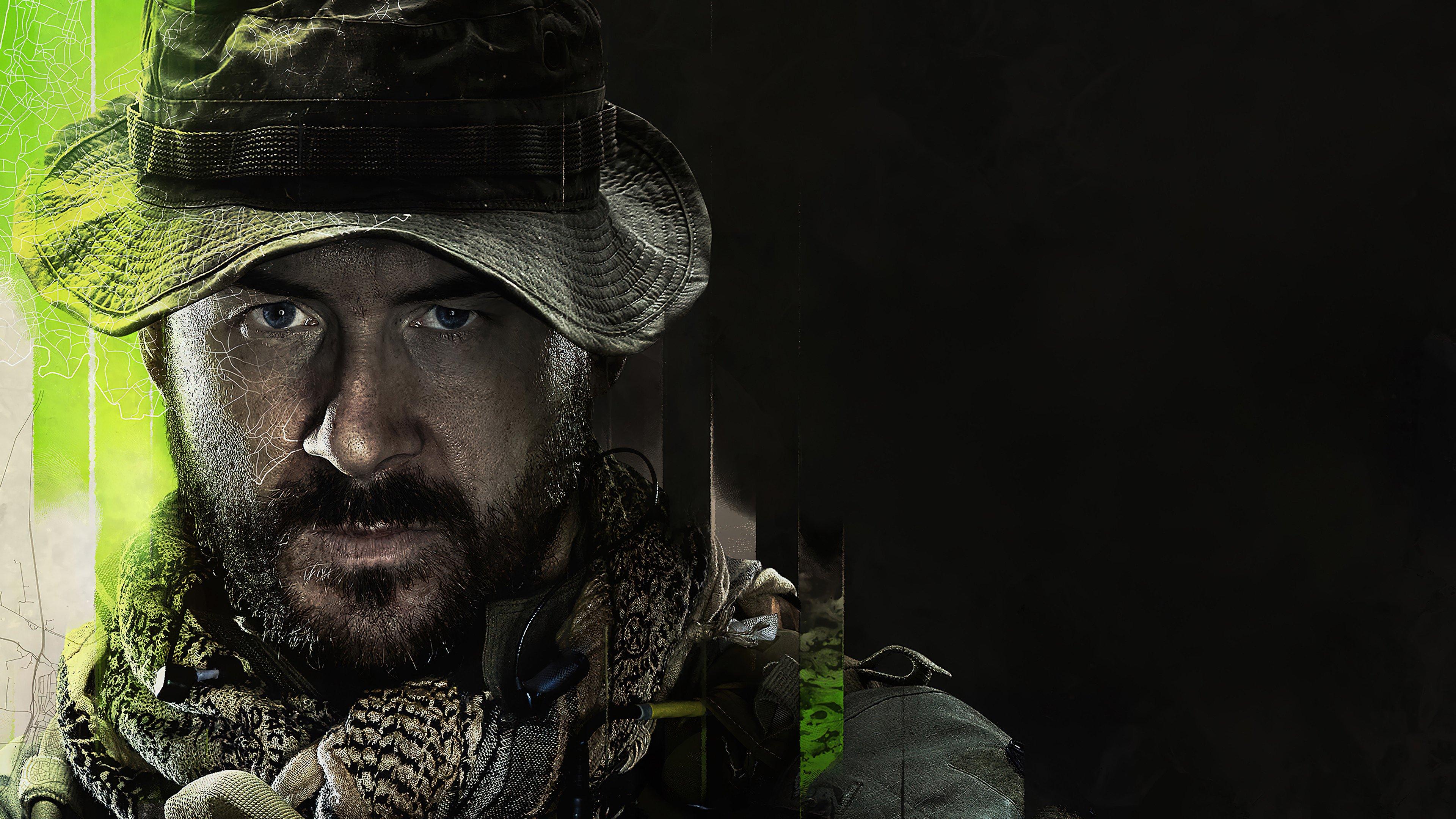 3840x2160 Capitan John Price Call of Duty Modern Warfare Wallpaper 4k Ultra HD