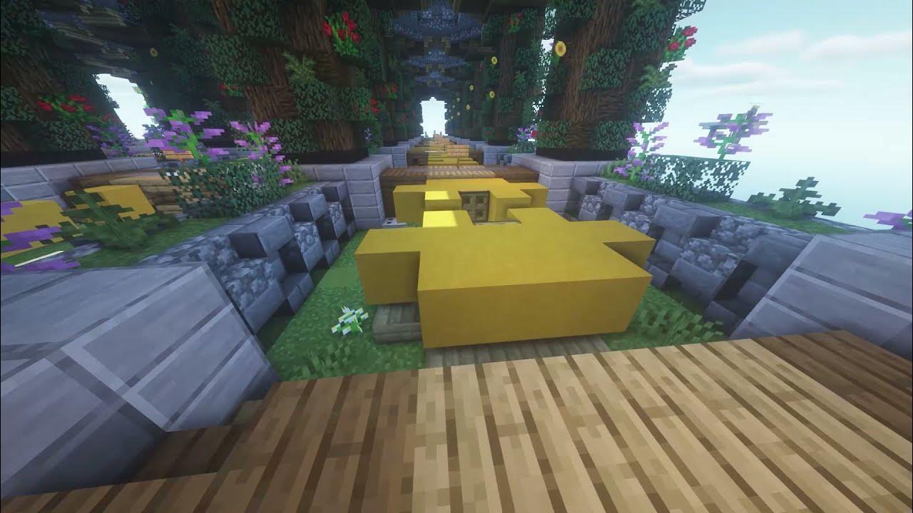 1280x720 Chill Minecraft Hypixel parkour gameplay for commentary! (free to use)