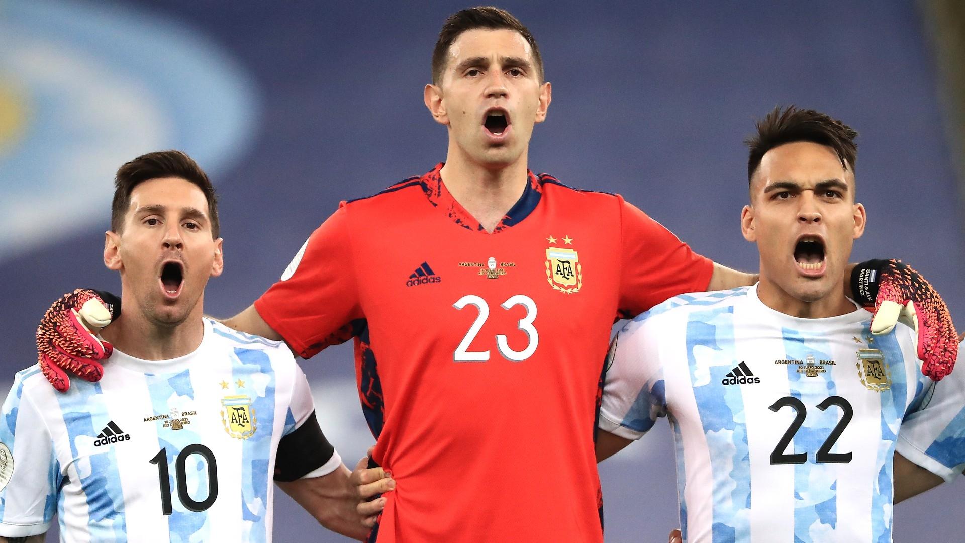 1920x1080 Facing down Ronaldo and asking Messi for photo: How Emi Martinez became Argentina's cult hero. Goal.com US