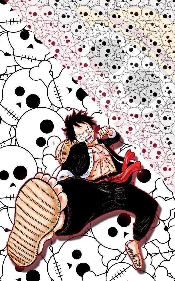 707x1131 iPhone Wallpaper HD Luffy One Piece By Miahatake13