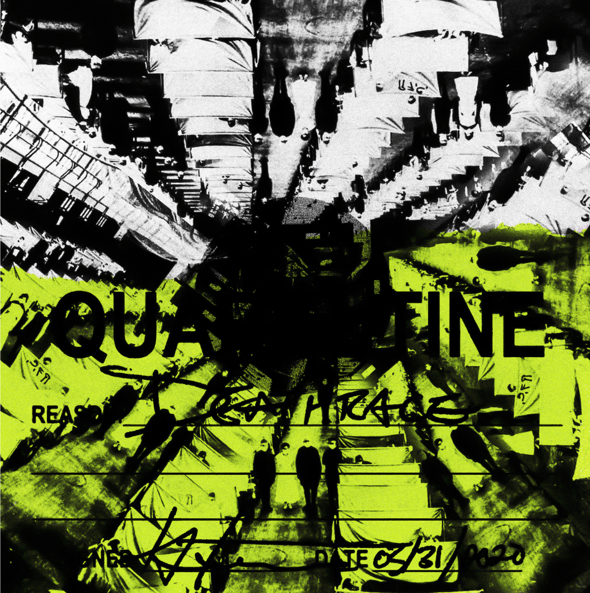 1193x1200 TEETH RELEASE QUARANTINE INSPIRED SONG DEATHRACE BAND FEATURES CURRENT + FORMER MEMBERS OF EVERY TIME I DIE, NORMA JEAN, HUNDRED SUNS, + DEAD AND DIVINE Photo Pit