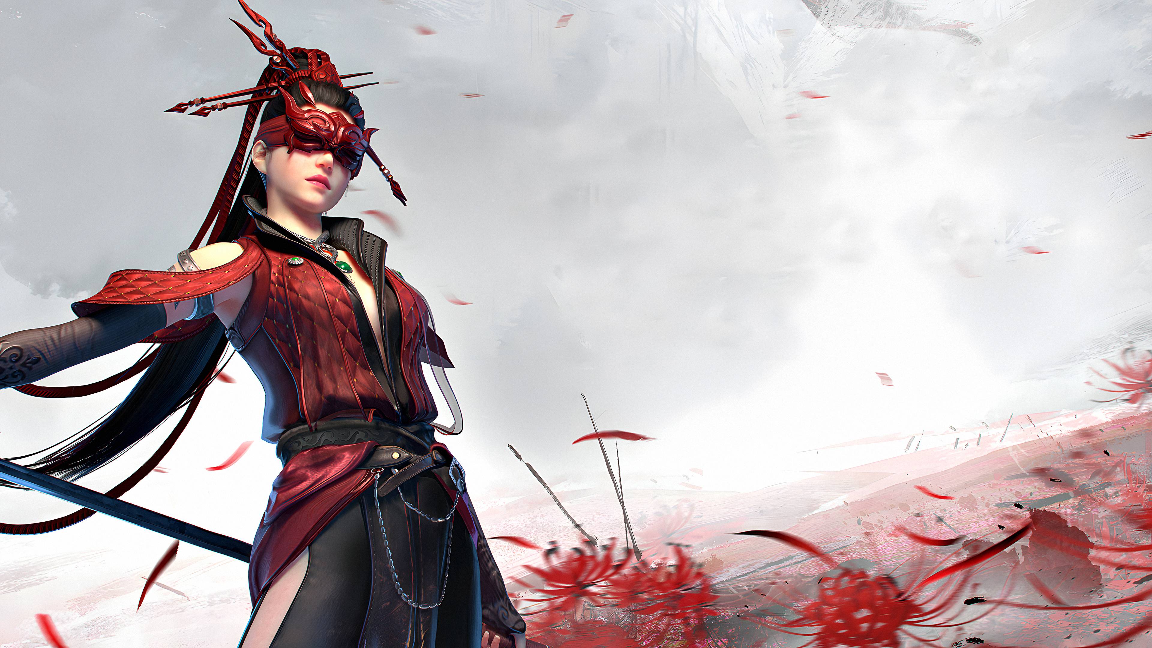 3840x2160 wallhavengame characters, Naraka: Bladepoint, 4K