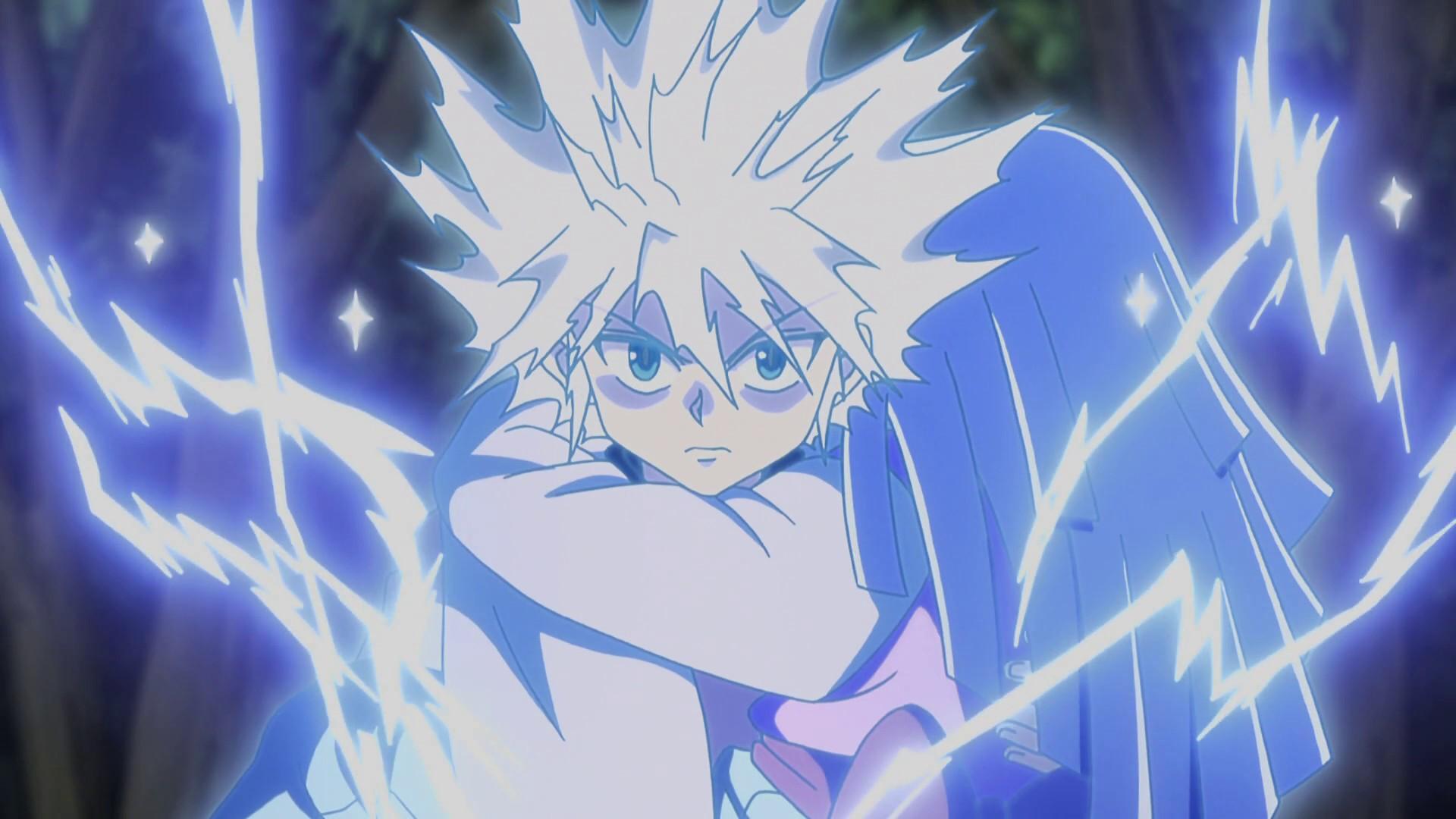 1920x1080 Killua Zoldyck From Hunter X Hunter Using Electricity HD Wallpaper