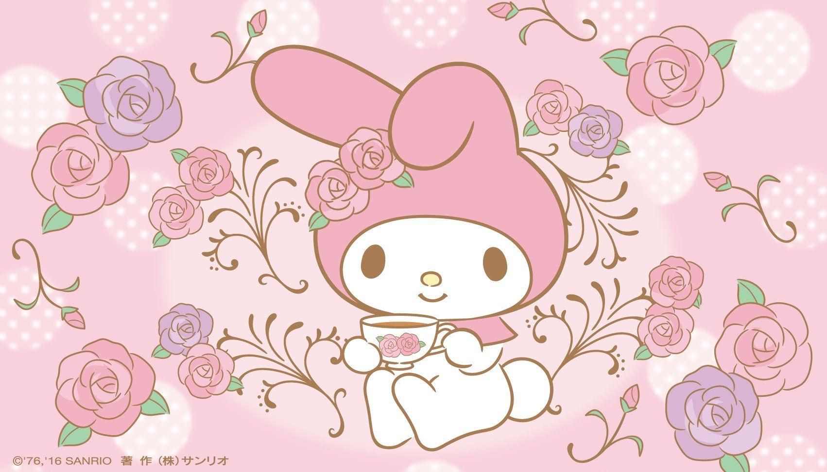 1702x973 My Melody PC Wallpaper