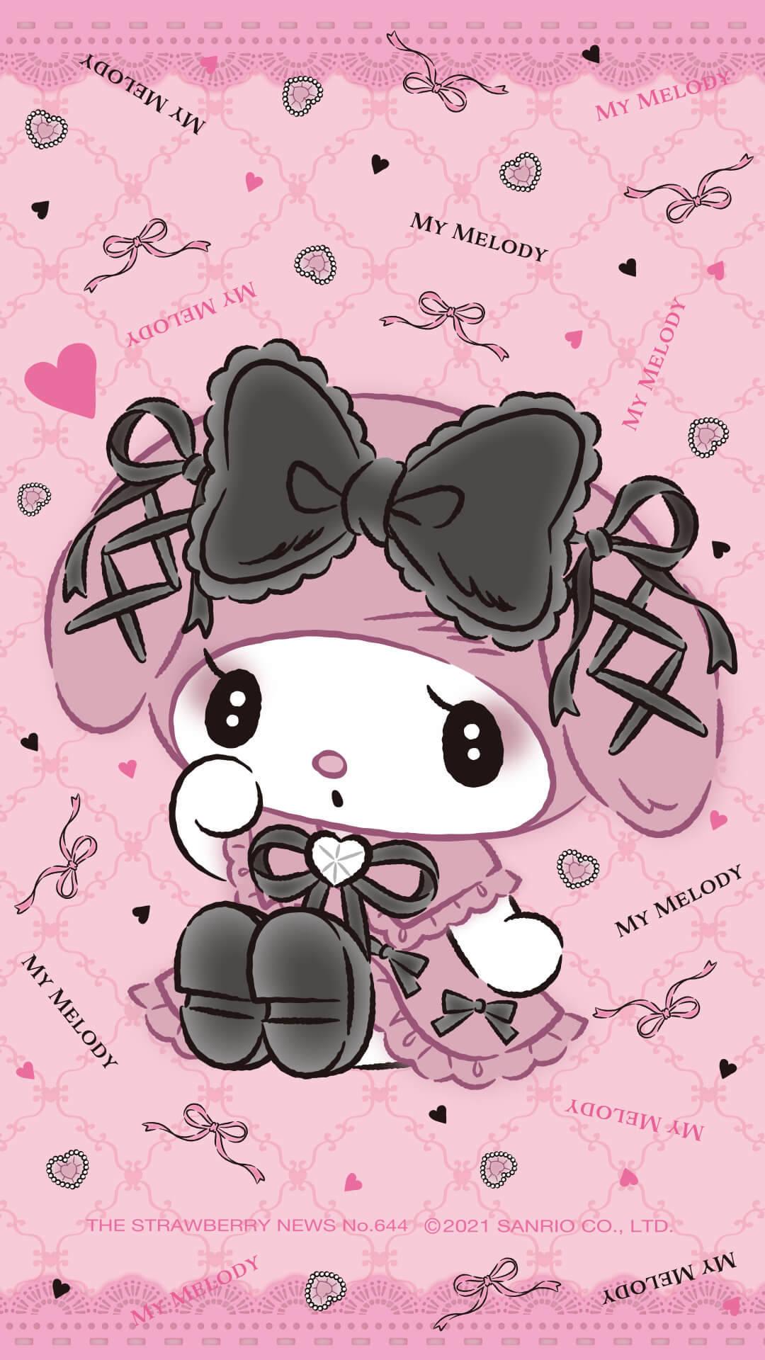 1080x1920 KUROMI & MY MELODY WALLPAPERS