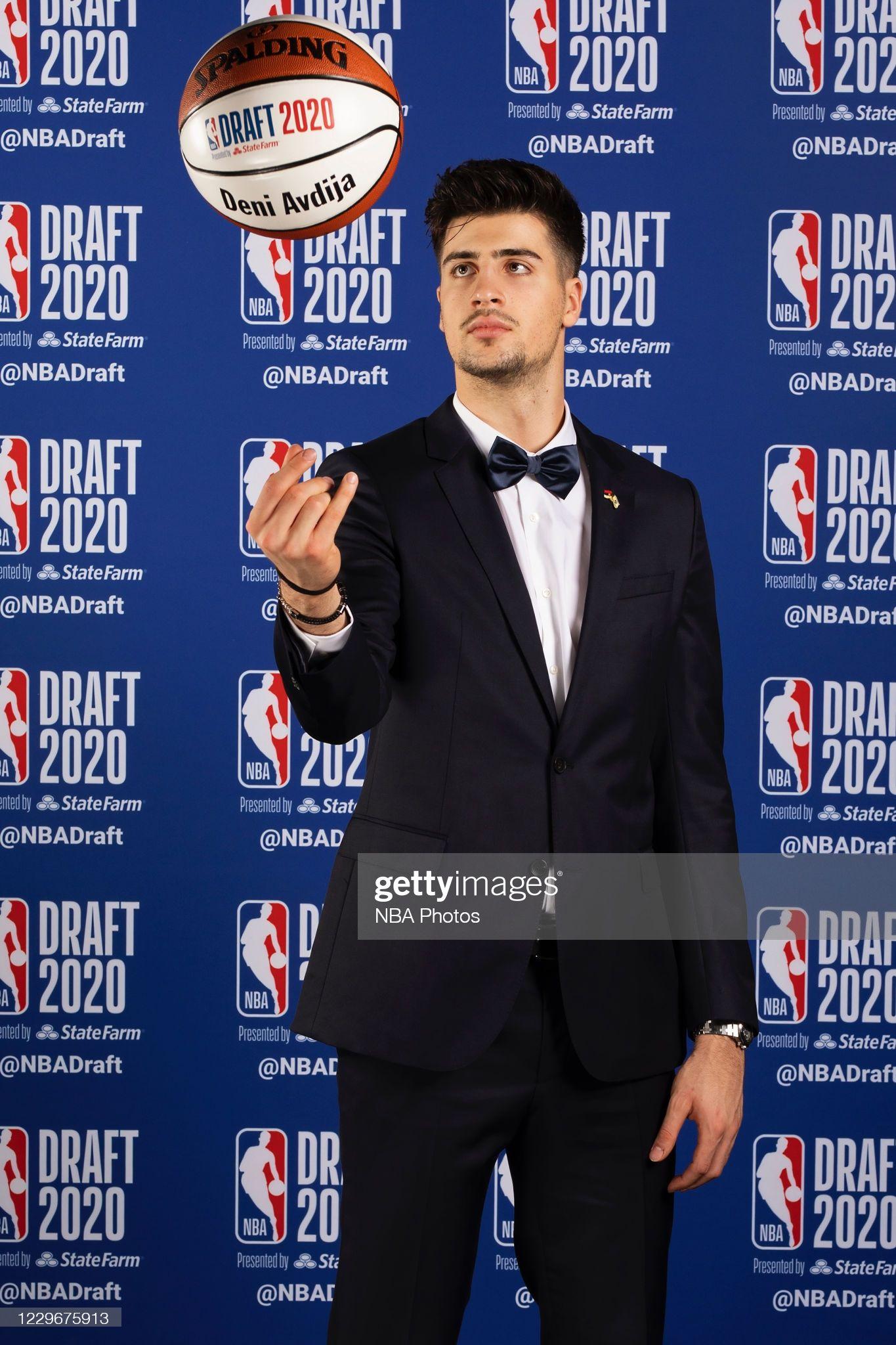 1365x2048 NBA Draft Prospect, Deni Avdija poses for a photo before the 2020 NBA. Nba, Poses, Nba draft