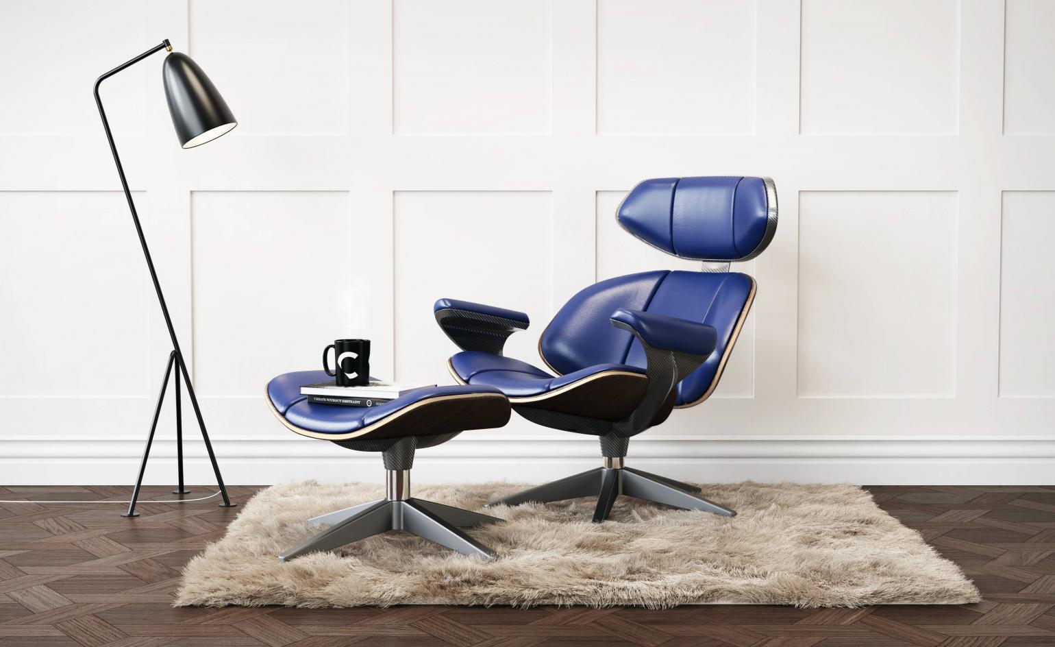 1540x944 Ian Callum rethinks the classic Eames lounge chair. Wallpaper*