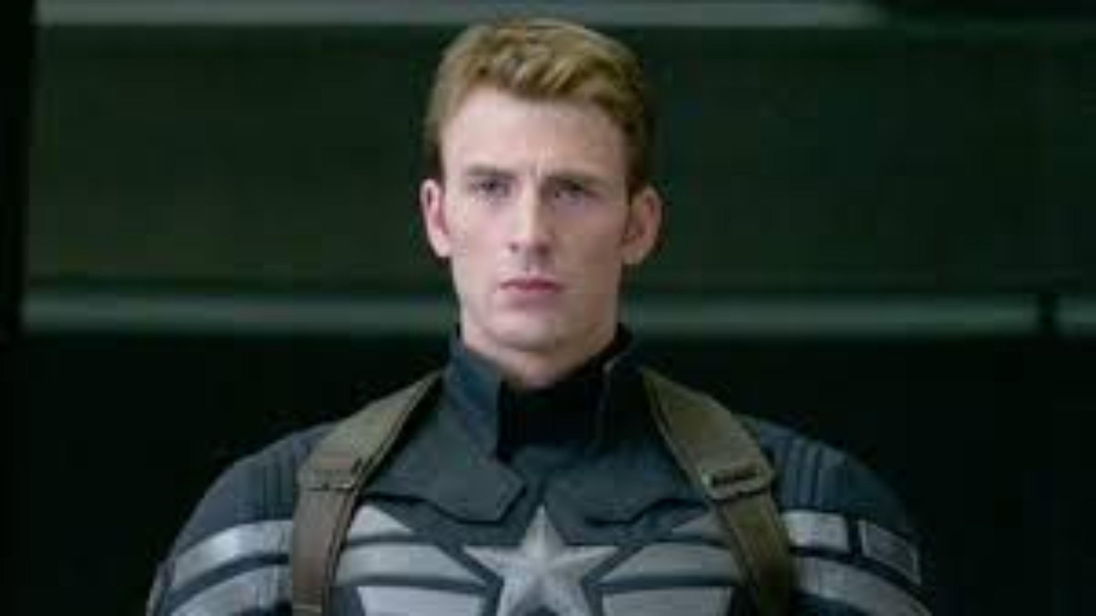 Chris Evans Captain America Endgame Wallpaper