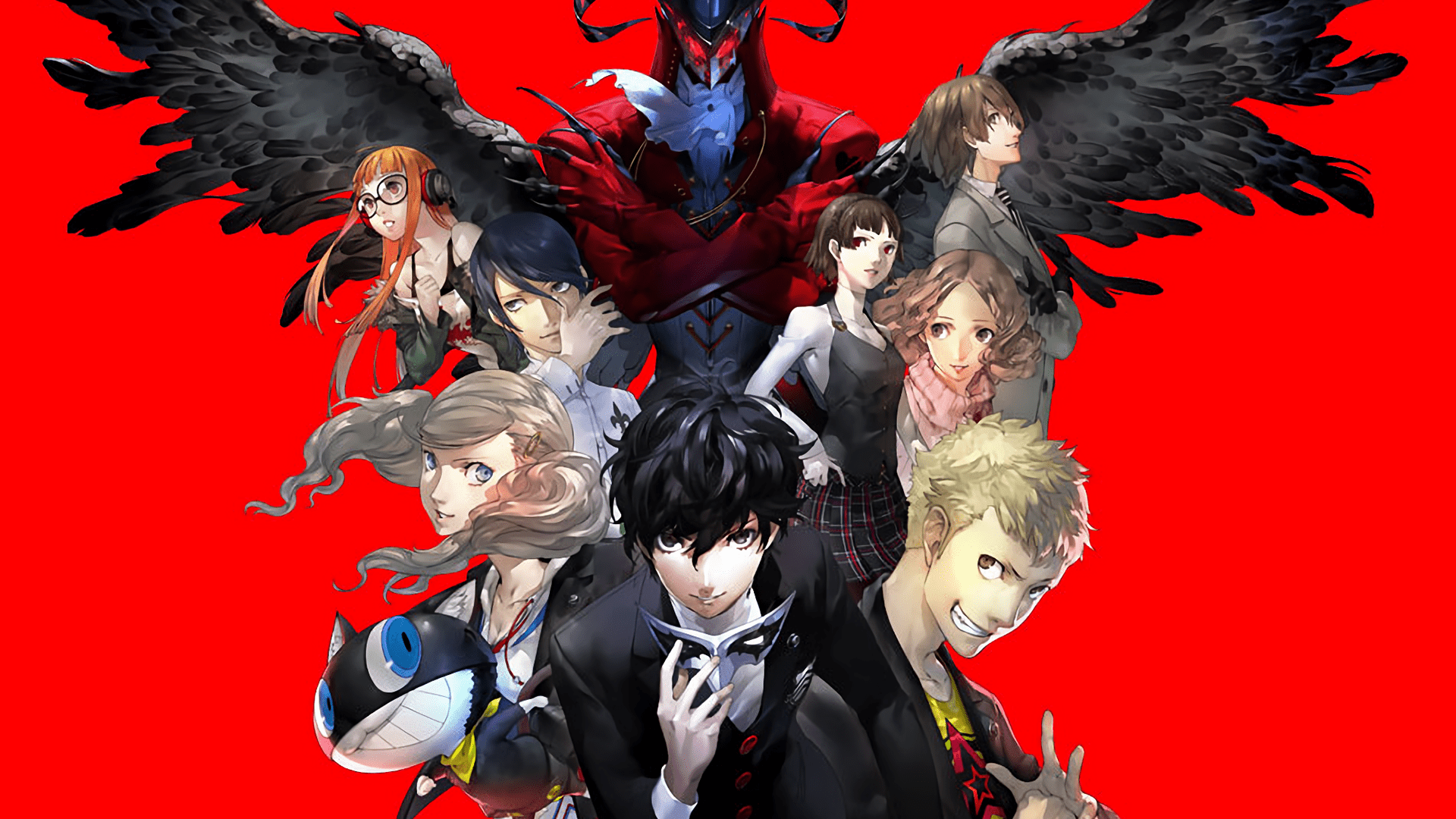 1920x1080 group of people, Persona series