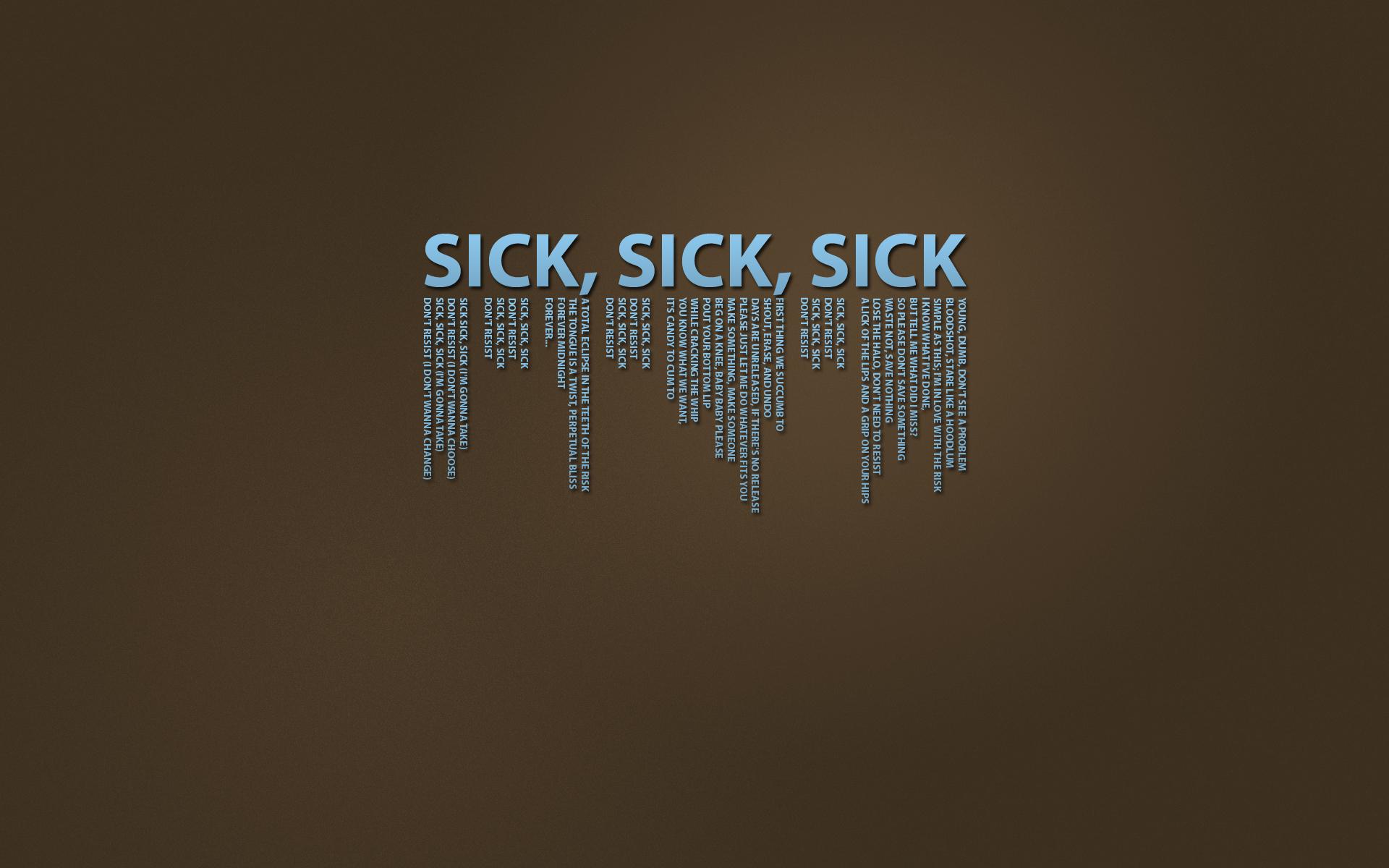 1920x1200 Free download sick sick sick QOTSA by Subodai on [1920x1200] for your Desktop, Mobile & Tablet. Explore Sick Wallpaper For Mac. Sick Wallpaper, Sick Background, Sick Mac Background