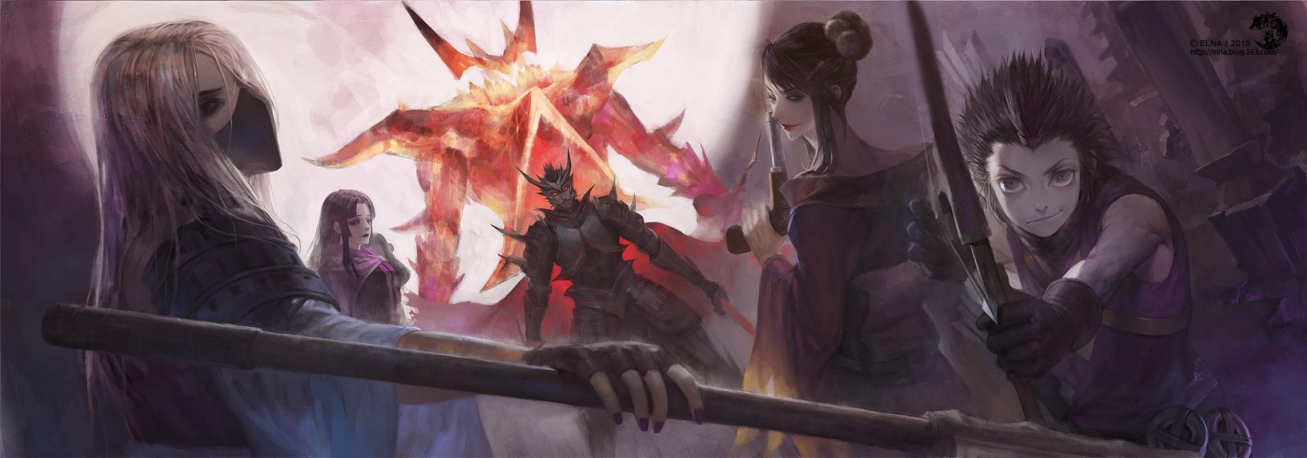 1844x646 Anime picture sengoku basara 1844x646 360121 es