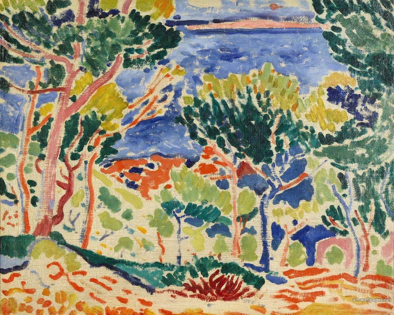 1280x1024 Andre Derain Wallpaper, Andre Derain Paintings, Fine Art, Desktop Background. Andre derain, Painting, Fauvist art