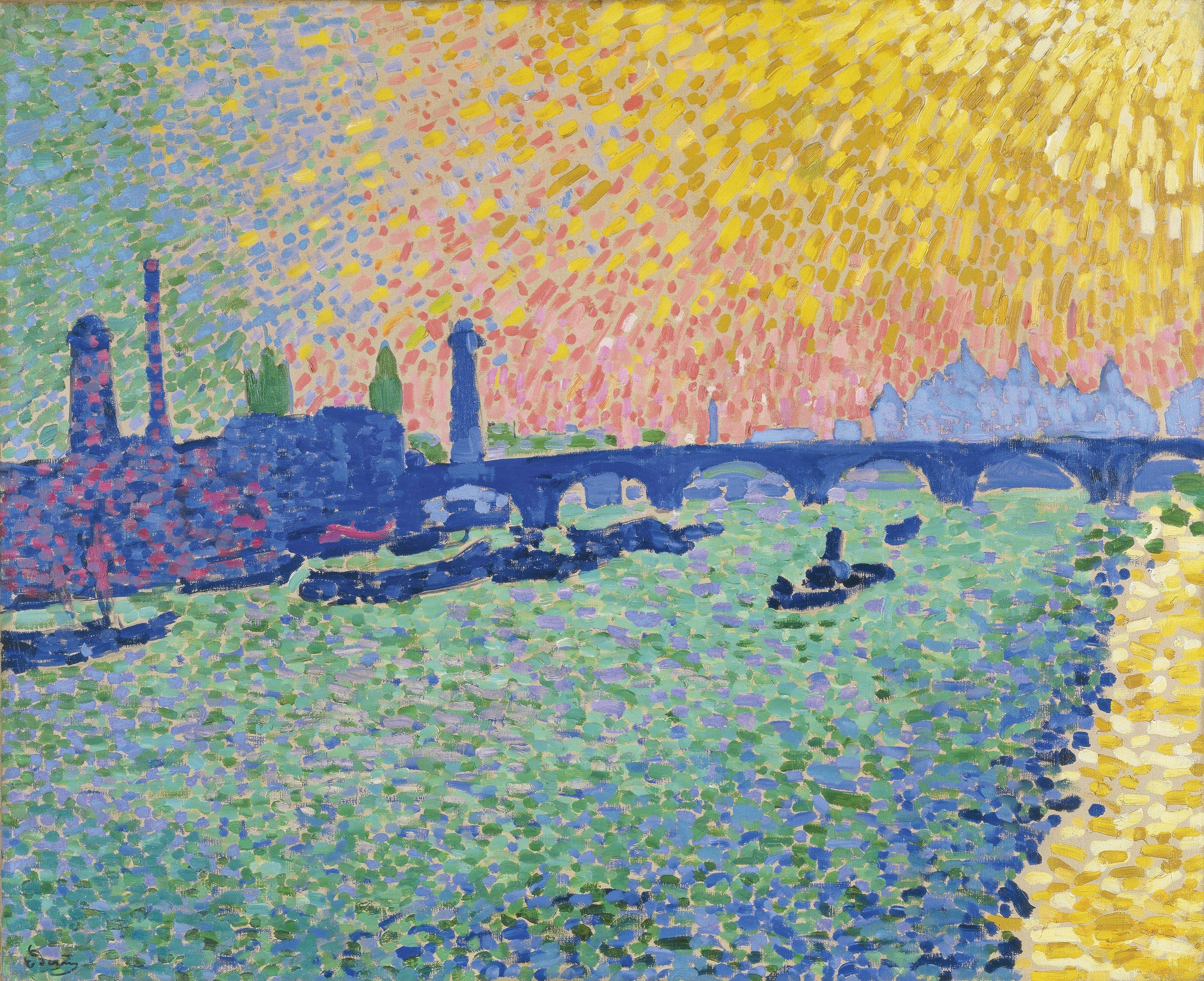 3000x2445 Waterloo Bridge, André. Museo Nacional Thyssen Bornemisza