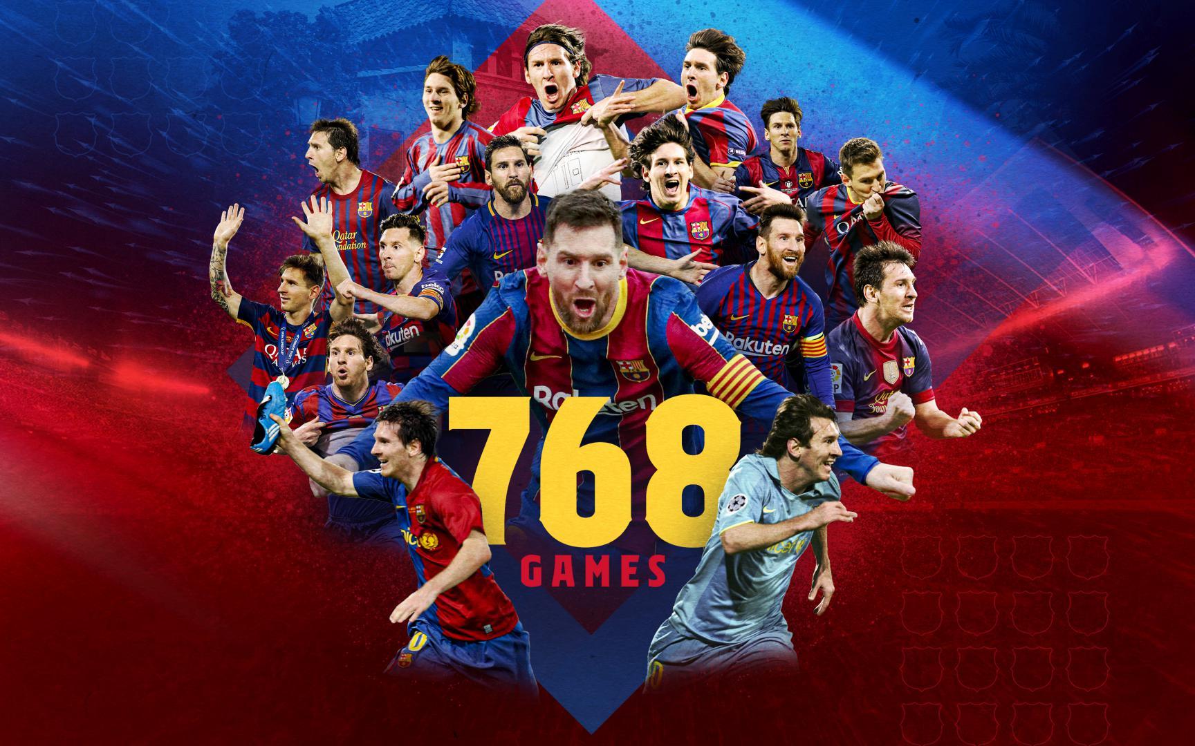 1728x1080 Leo Messi surpasses Xavi Hernández record
