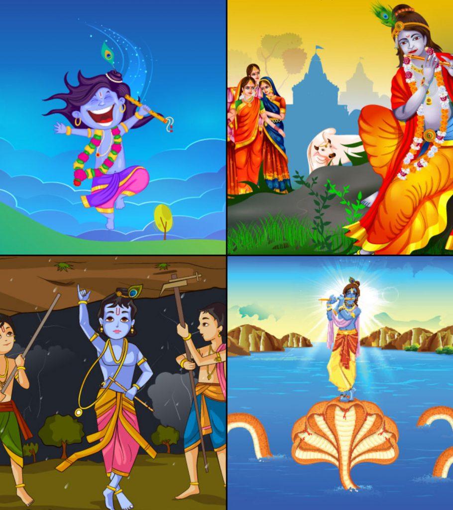 910x1024 Best Lord Krishna Stories For Kids
