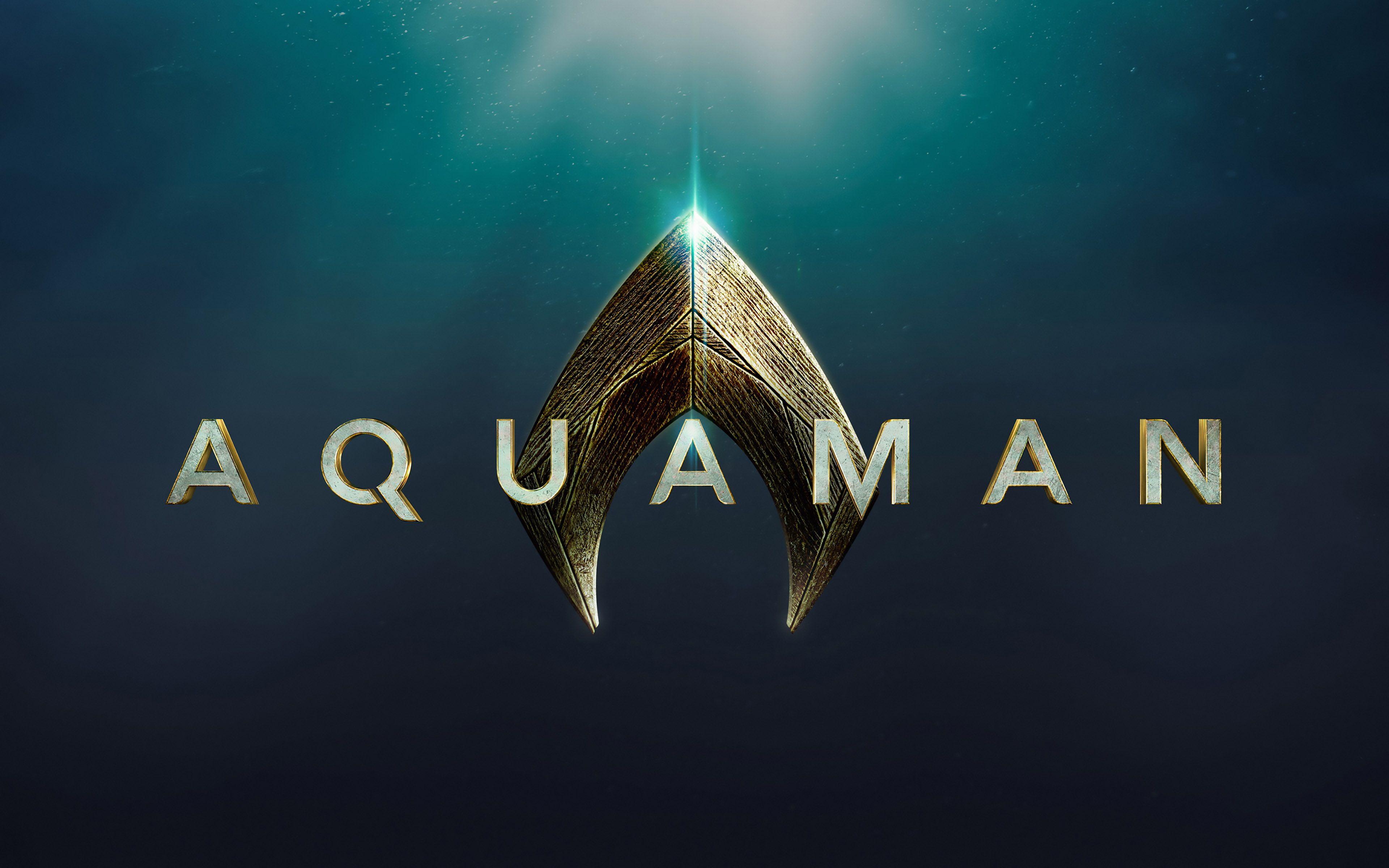3840x2400 Aquaman 2018 Movie Poster Jason Momoa 4K HD Wallpaper