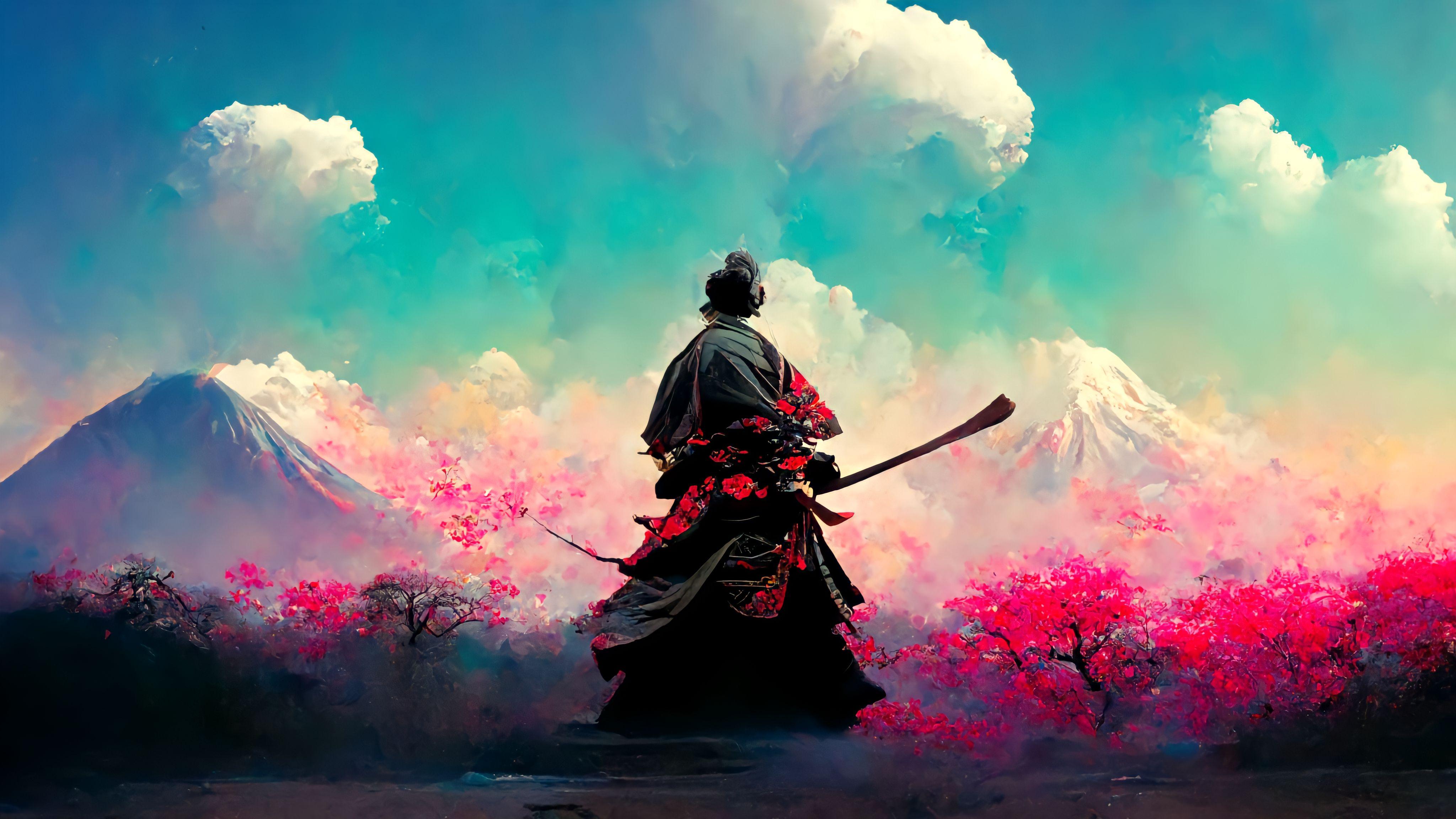 Samurai Painting Wallpapers - Top Free Samurai Painting Backgrounds ...