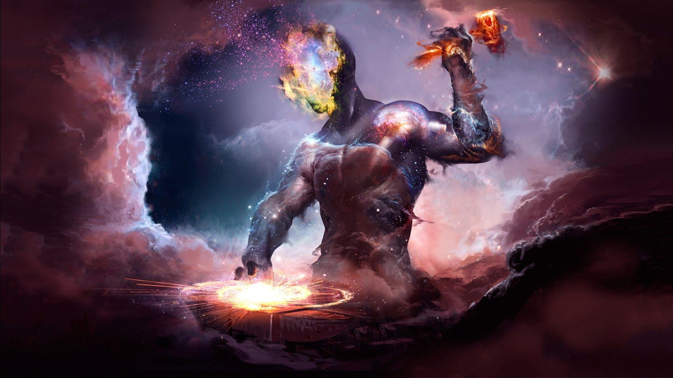 2560x1440 Le forgeron de lumière. Fantasy inspiration, Electro music, Youtube