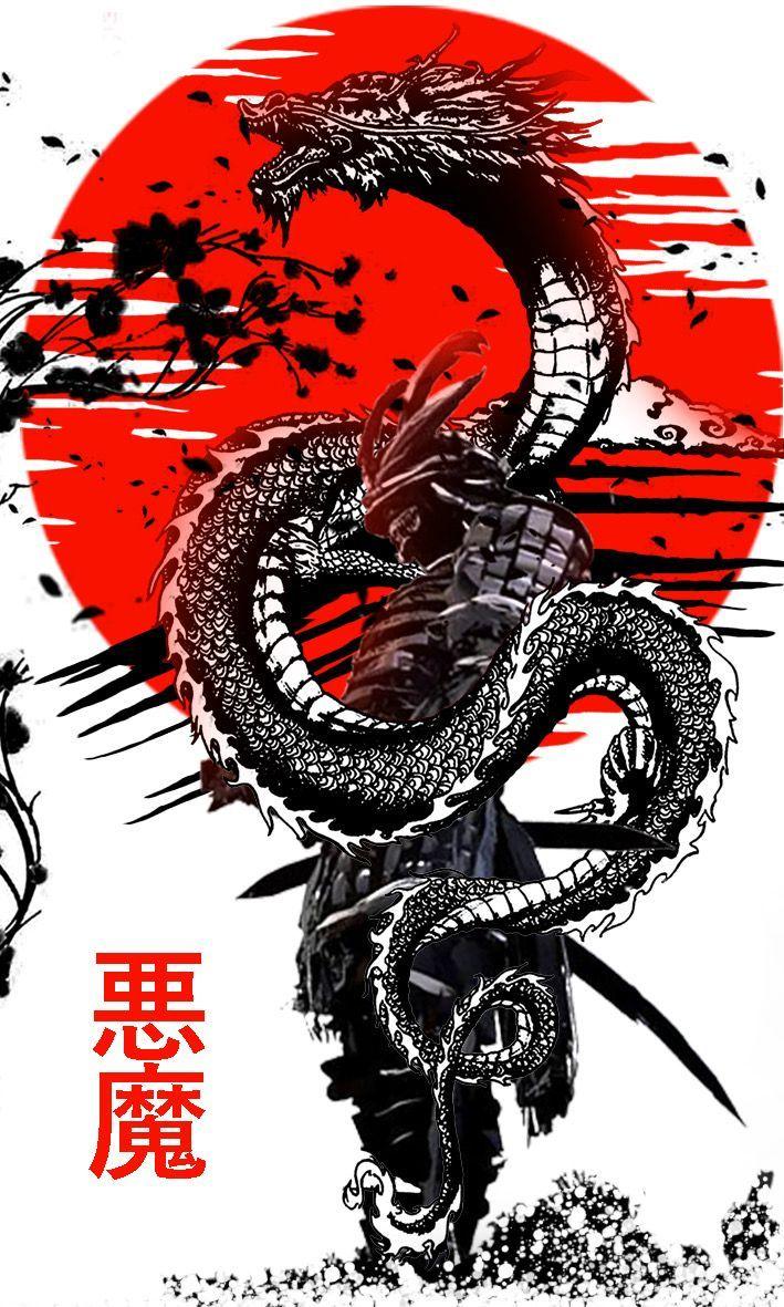 709x1181 Free download Digital art in 2022 Japanese pop art Samurai artwork [709x1181] for your Desktop, Mobile & Tablet. Explore Dark Art Japanese Wallpaper. Dark Art Wallpaper, Dark
