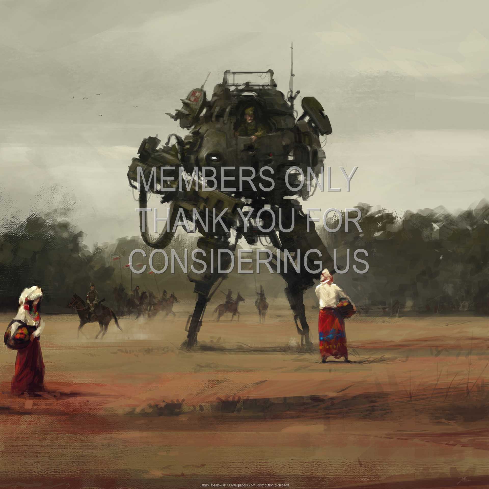 1920x1920 Jakub Rozalski wallpaper 1920 Harvest 1080p Horizontal