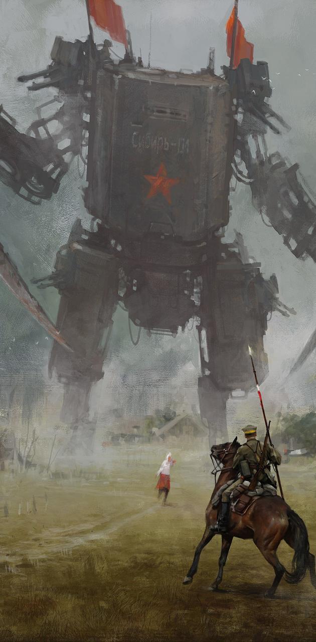 630x1280 Jakub Rozalski Art wallpaper