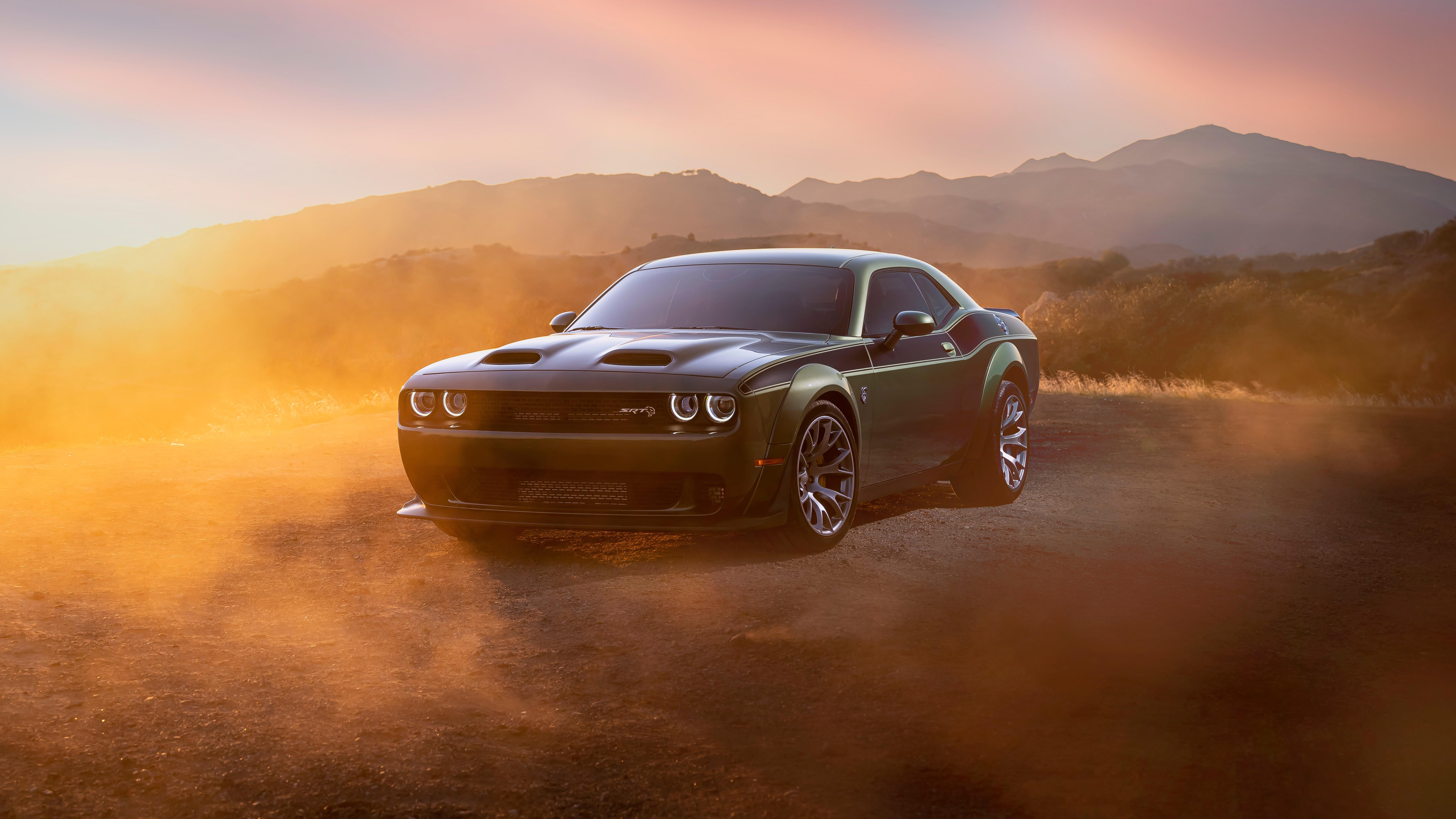 7680x4320 Dodge Challenger SRT Hellcat Redeye Widebody Jailbreak 2022 4K 8K 2 Wallpaper Car Wallpaper