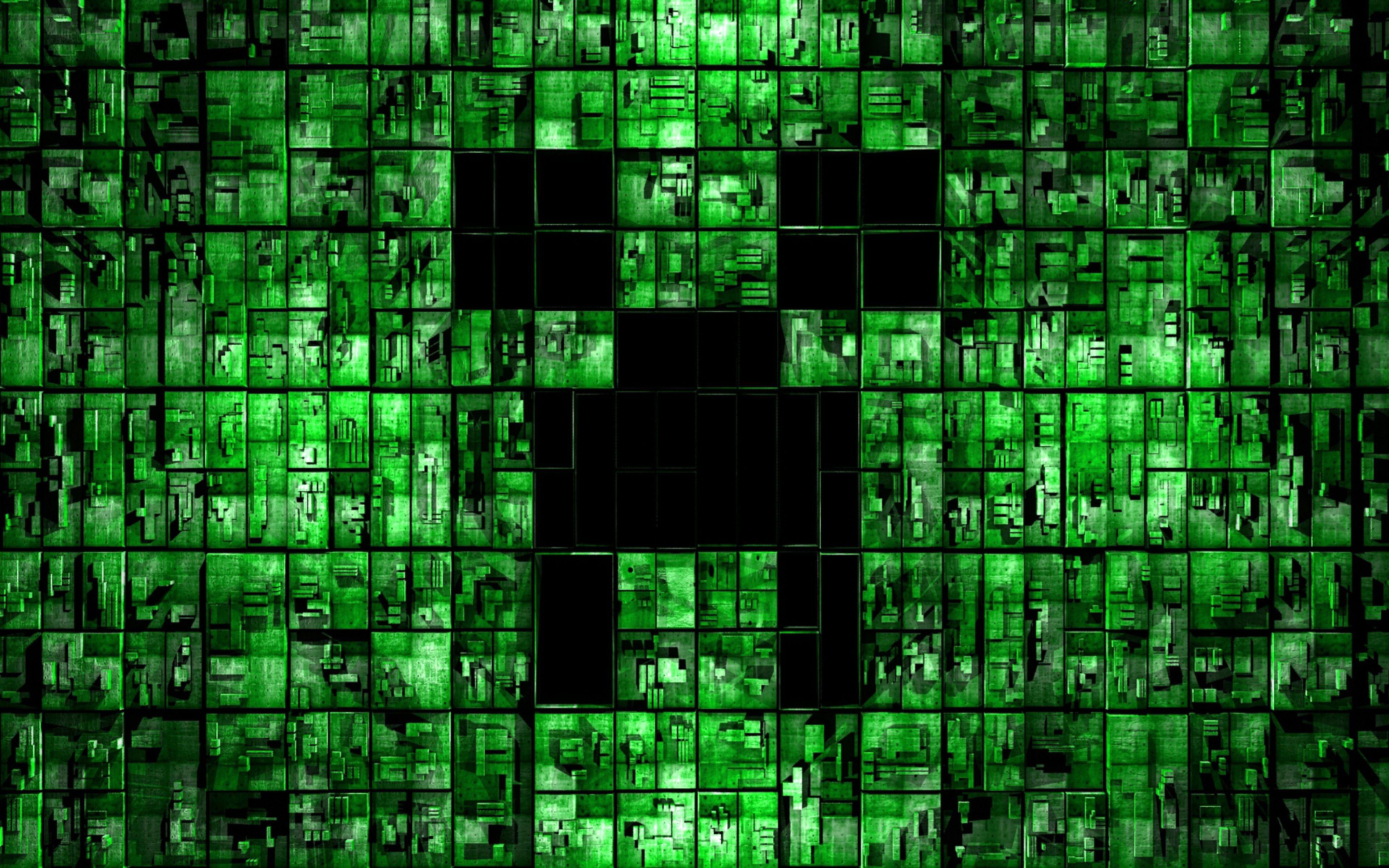 Зеленый код пикселя. КРИПЕР. Крутой фон для фотошопа. Картинки майнкрафт на рабочий стол. Зеленый квадрат.