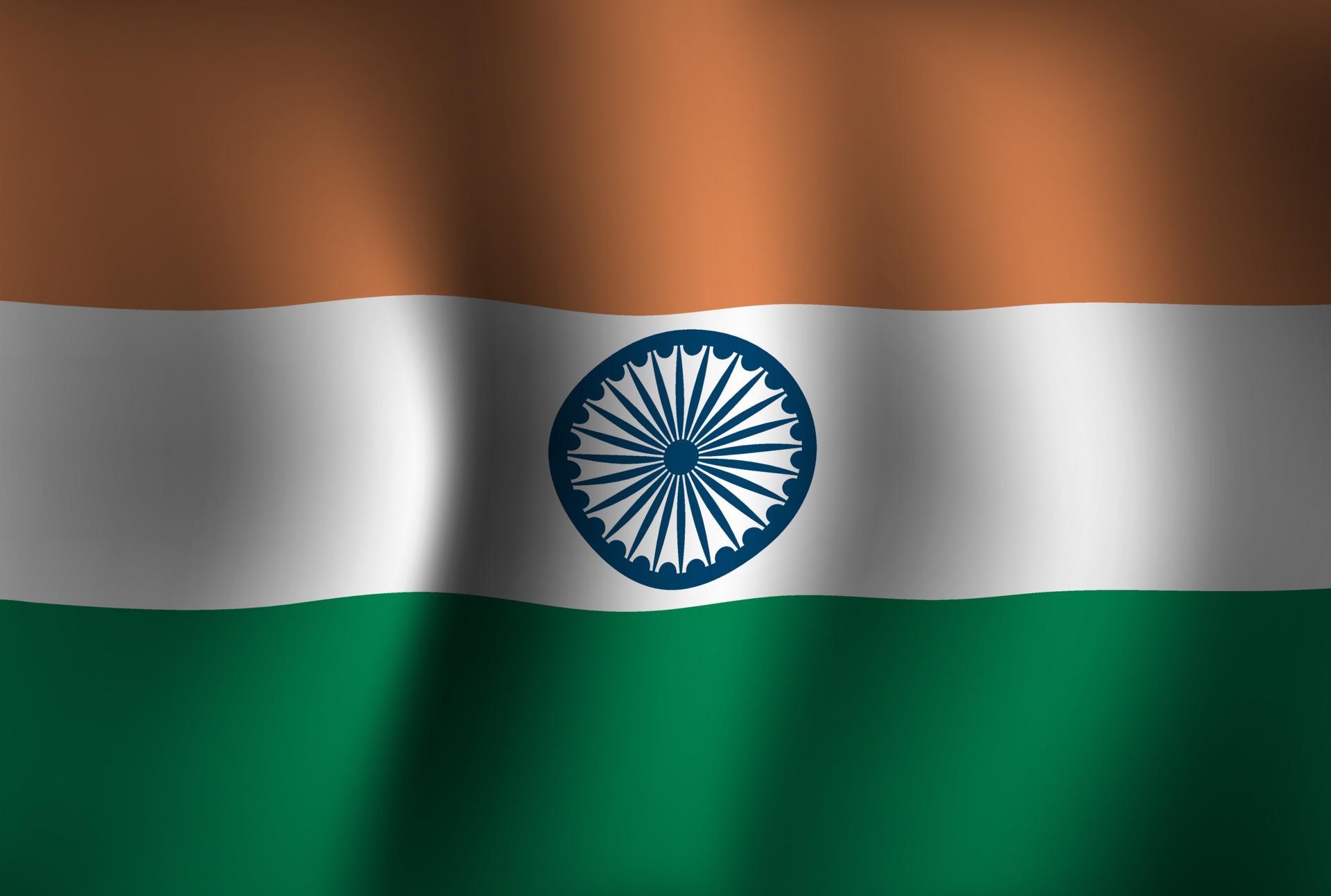1920x1293 India Flag Background Waving 3D. National Independence Day Banner Wallpaper