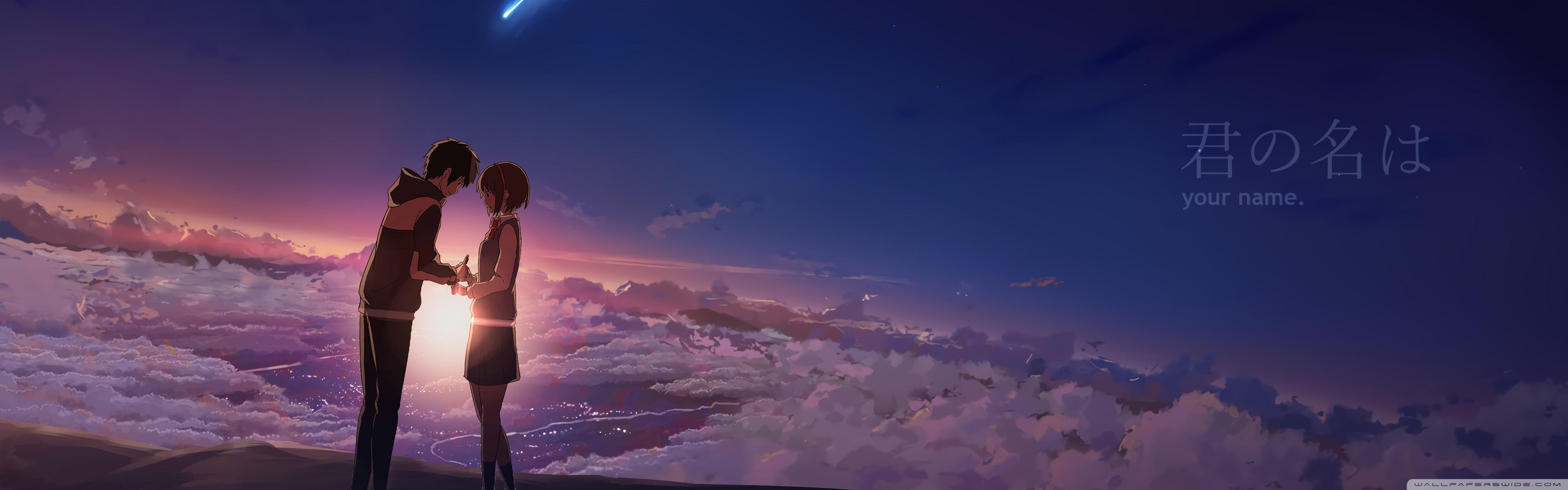 3840x1200 Your Name Ultra HD Desktop Background Wallpaper for : Widescreen & UltraWide Desktop & Laptop : Multi Display, Dual Monitor : Tablet