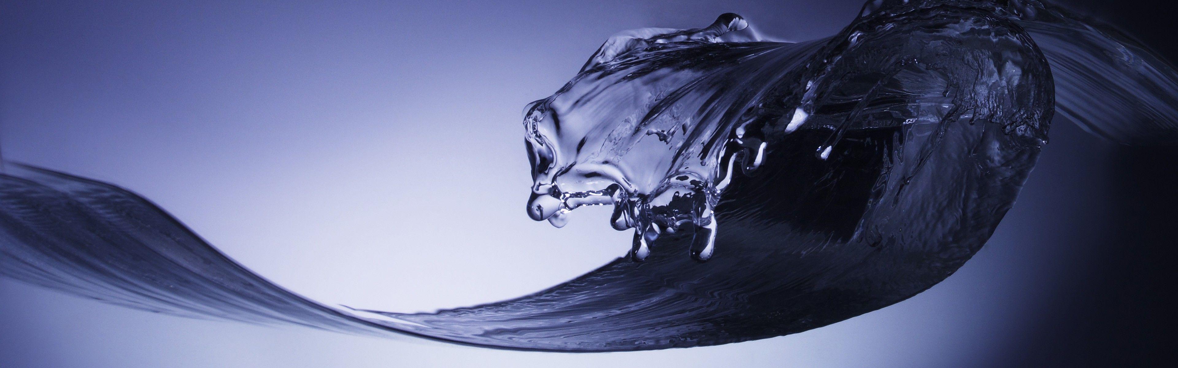 3840x1200 Dual Monitor Water Wallpaper