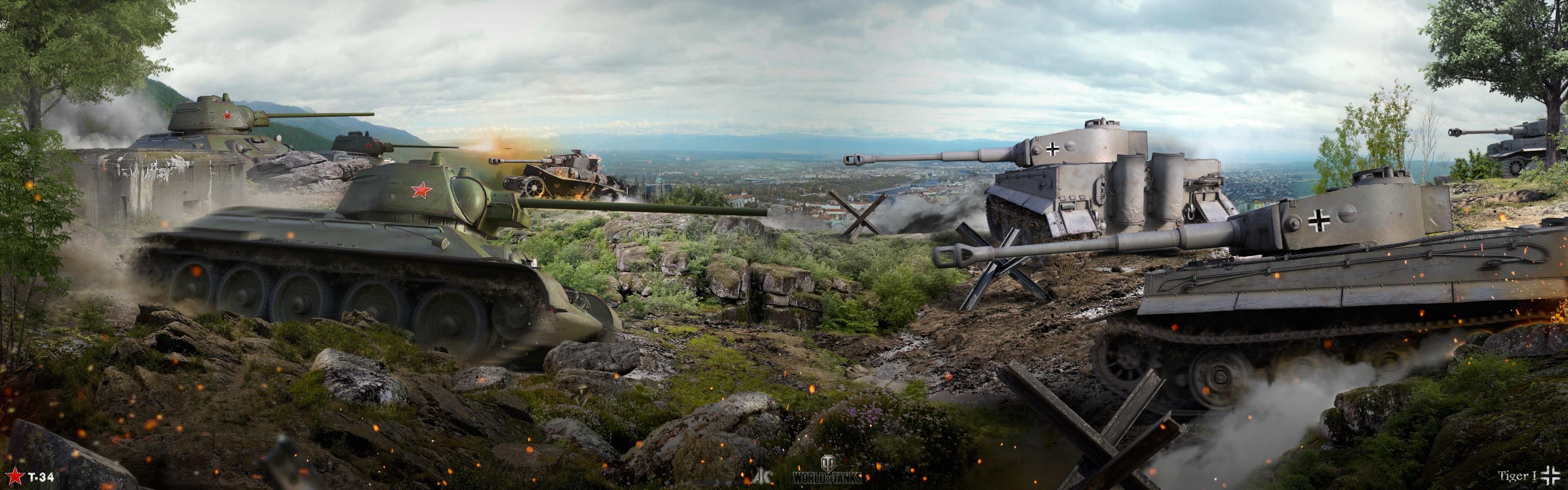 3840x1200 3840x1200 world of tanks 4k for pc free Gallery HD Wallpaper