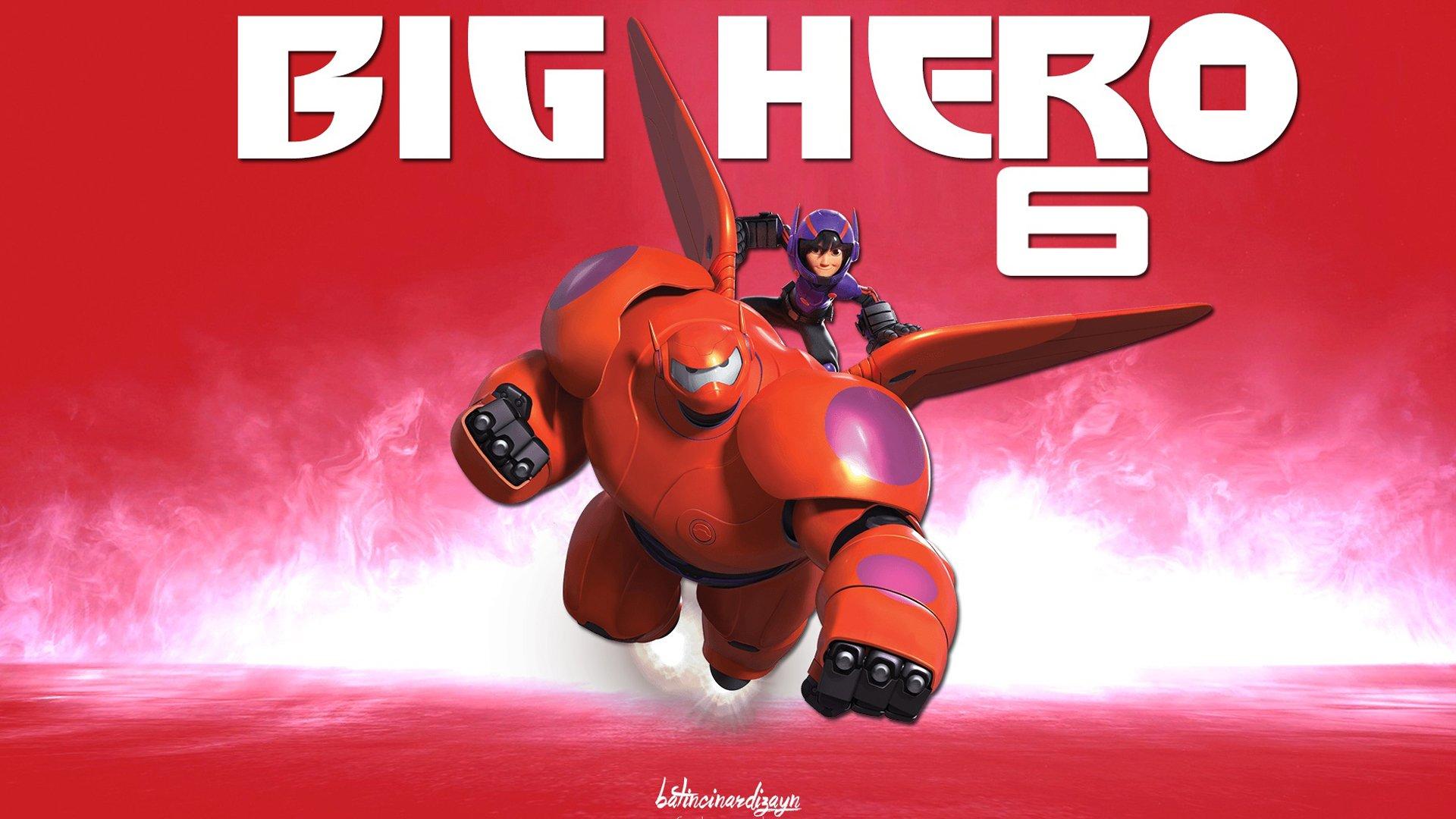 1920x1080 BIG HERO 6 Animation Action Adventure Disney Robot Superhero Big Hero Futuristic Poster Wallpaperx1080