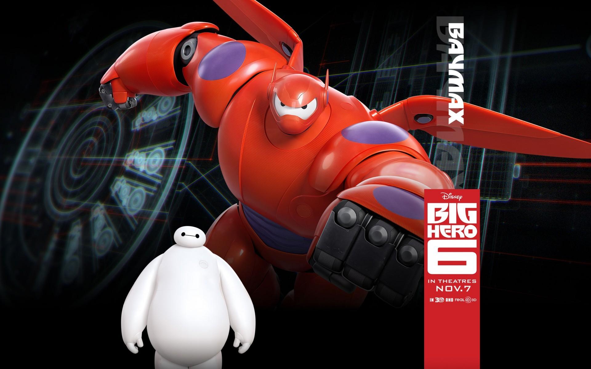 1920x1200 Baymax (Big Hero 6), Big Hero Walt Disney, Disney, Animated Movies, Movies Wallpaper HD / Desktop and Mobile Background