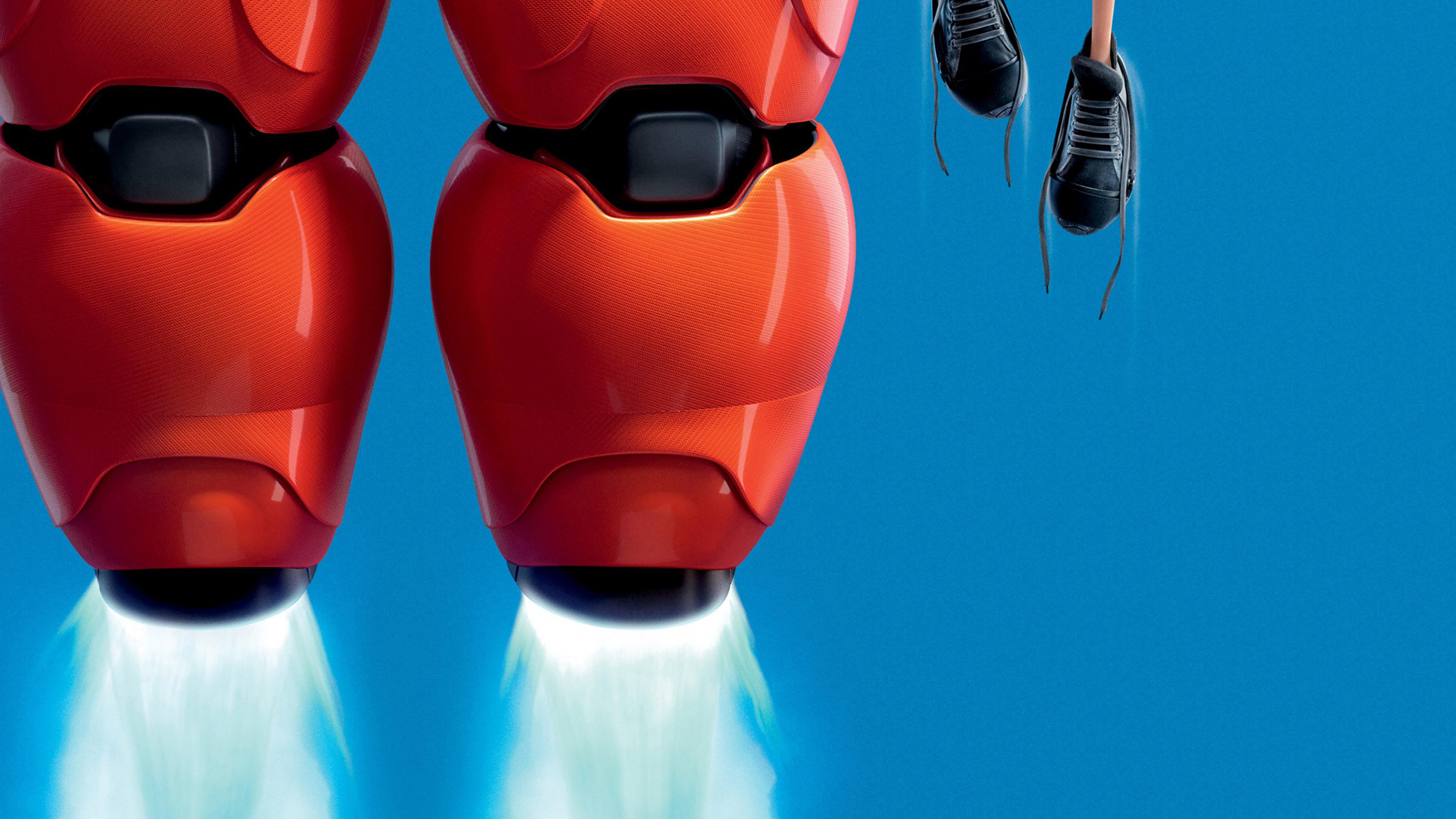 3840x2160 Big Hero 6 Fly Disney Art Illust