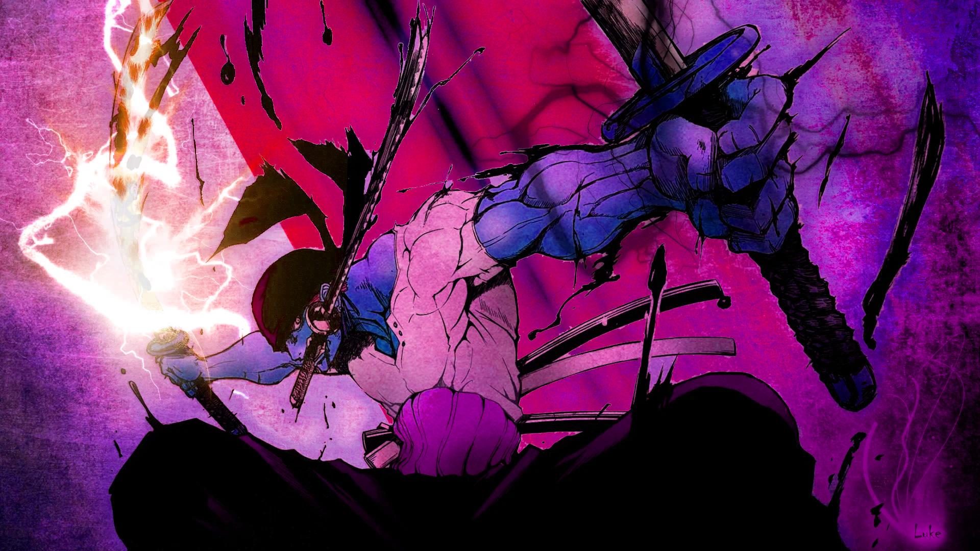Purple Zoro Wallpapers - Top Free Purple Zoro Backgrounds - WallpaperAccess