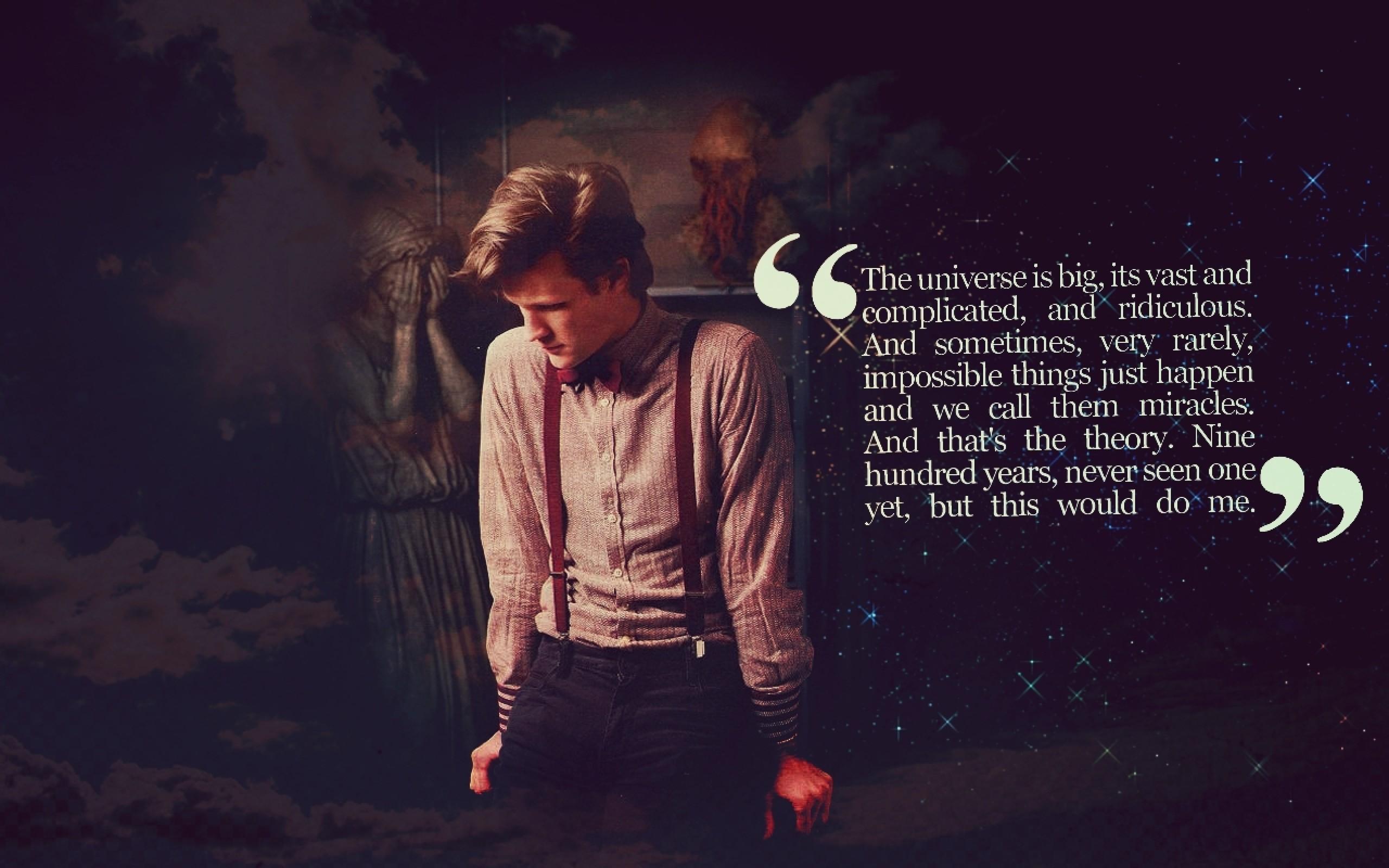 2560x1600 Matt Smith Doctor Who Wallpaper. HD Wallpaper. Matt smith doctor and Wallpaper
