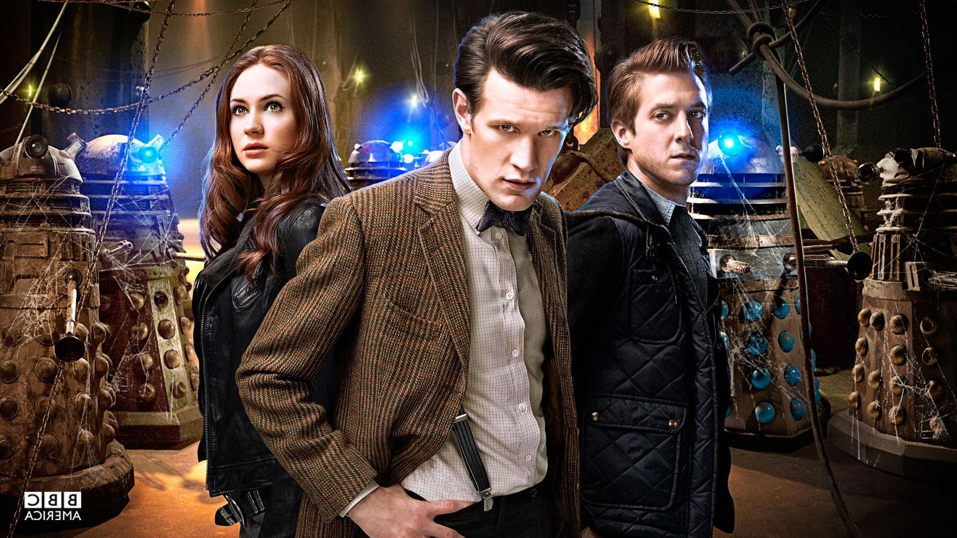 1920x1080 1920x1080 doctor who matt smith karen gillan daleks arthur darvill eleventh doctor amy pond wallpaper JPG 707 kB Gallery HD Wallpaper