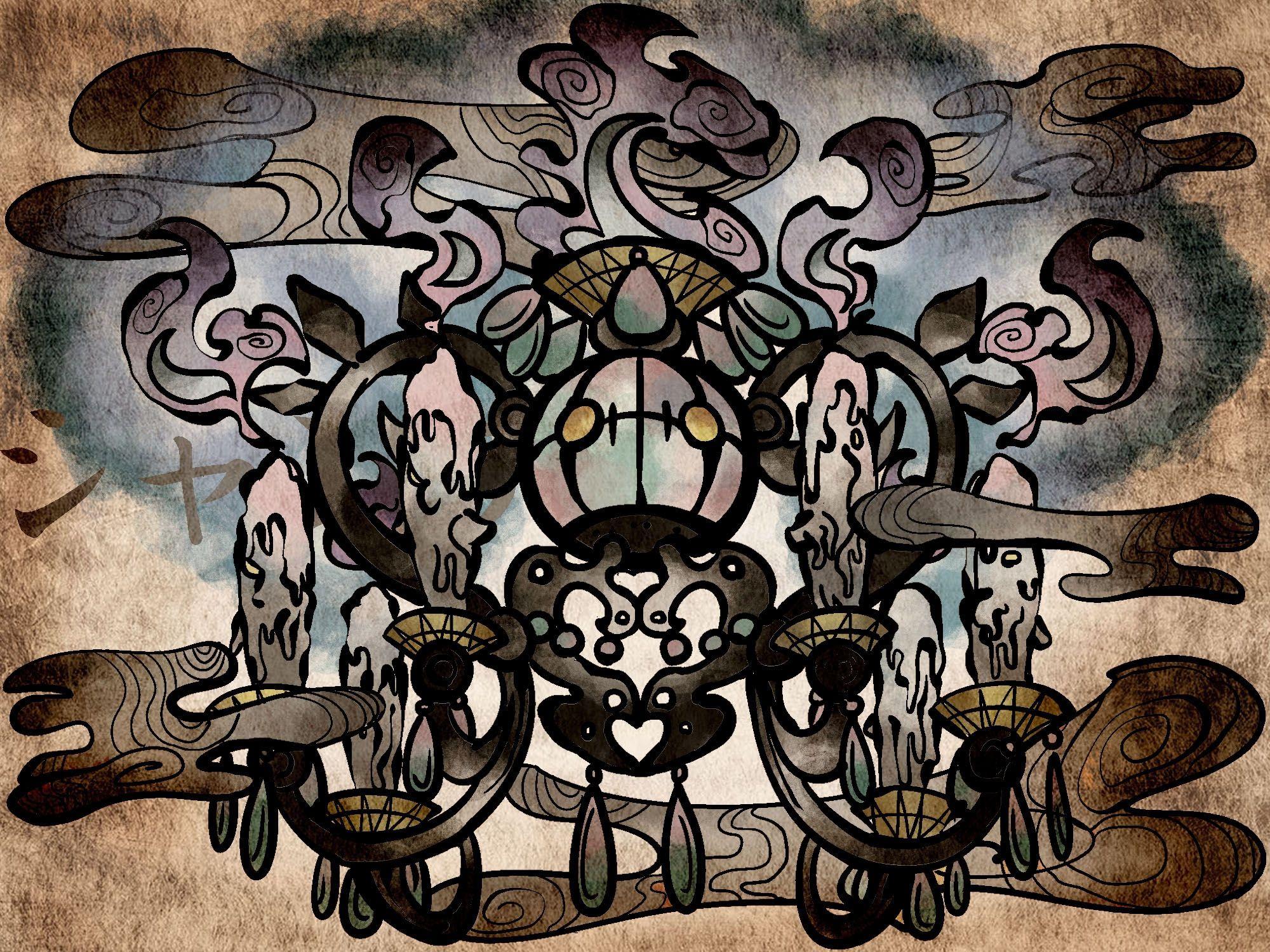 2000x1500 Chandelure Desktop Wallpaper